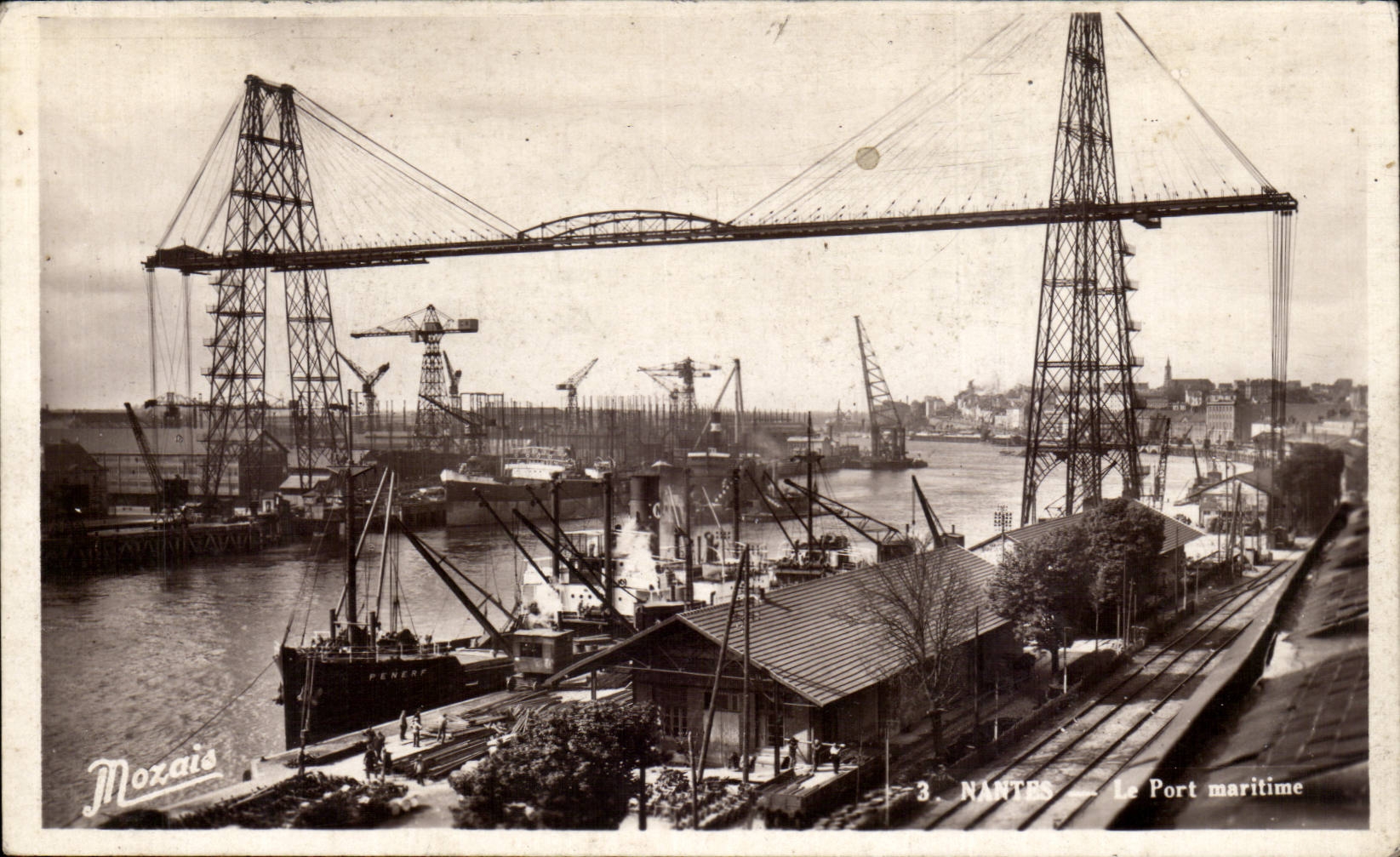 CPA Nantes the seaport