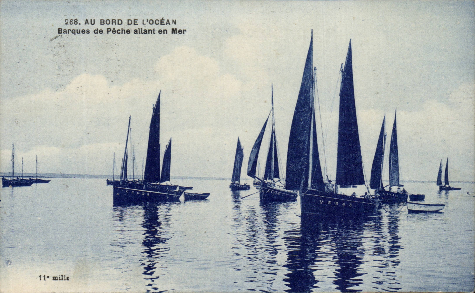 CPA At the edge of the ocean Boats of going sin at sea Boat