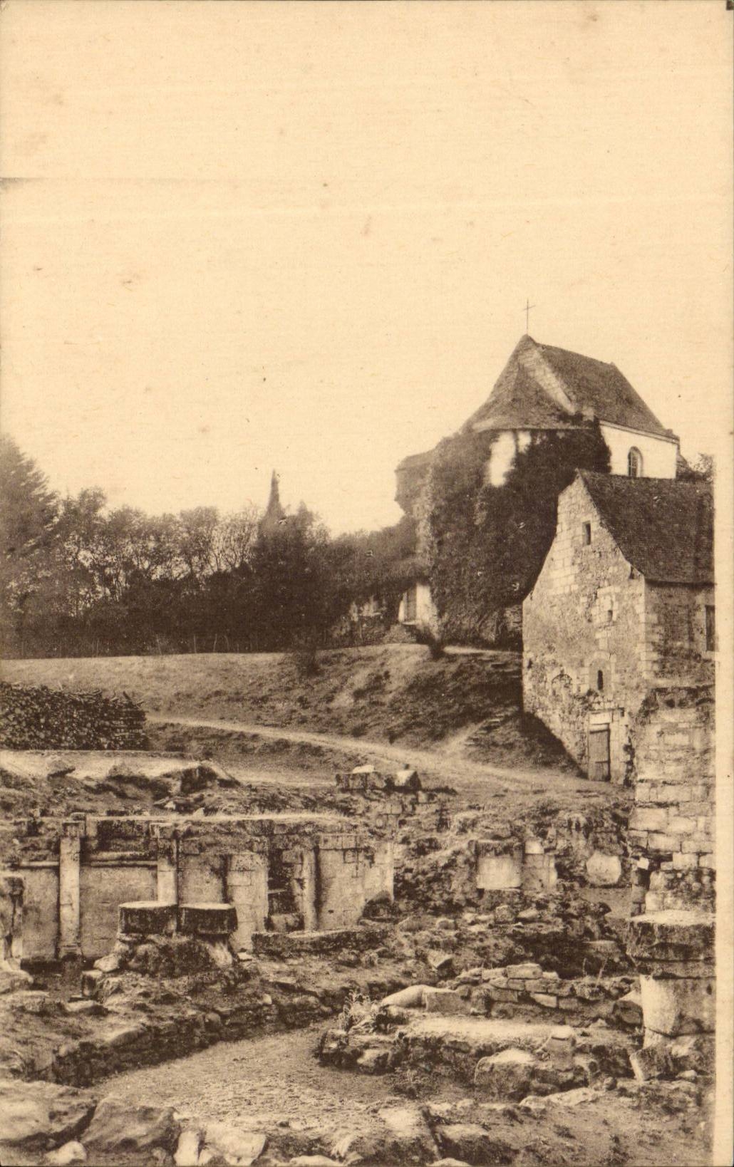 CPA Abtei von Landhausgallo rimaine Str-Maur von Florus