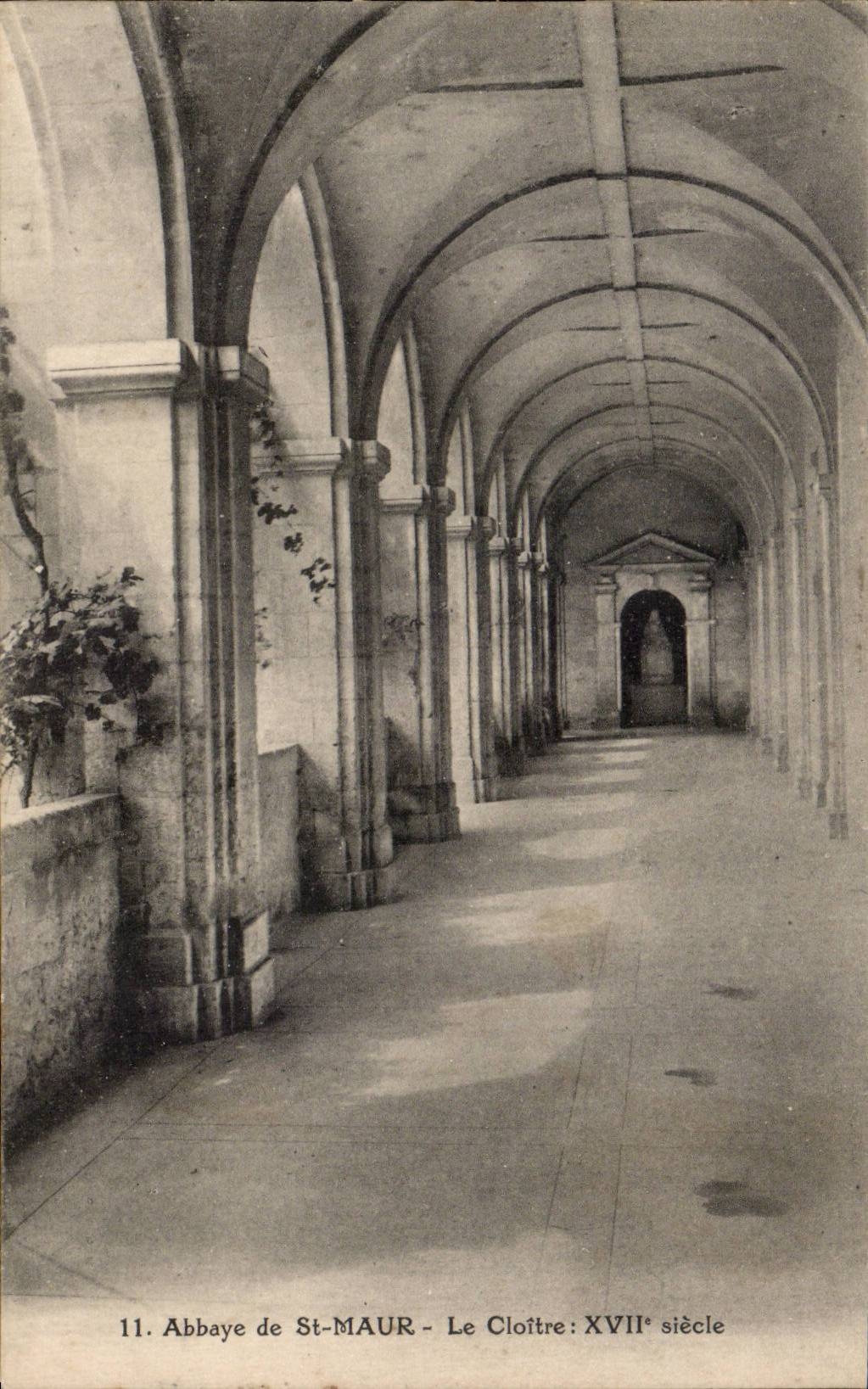 CPA Abtei von Str Maur das Kloster