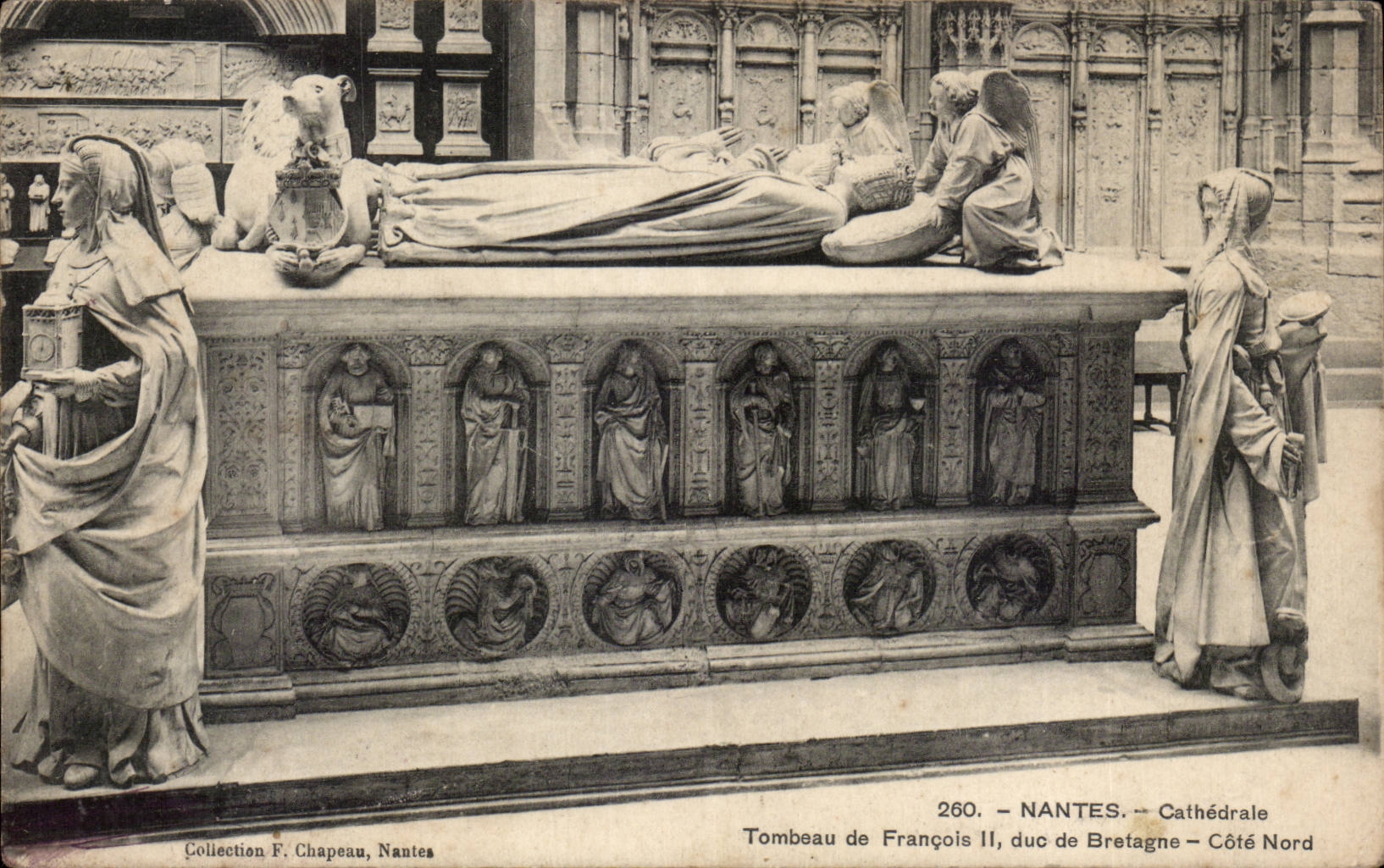 Nantes CPA Cathedrale Tomb of François II duke of Brittany Dimensions Northern