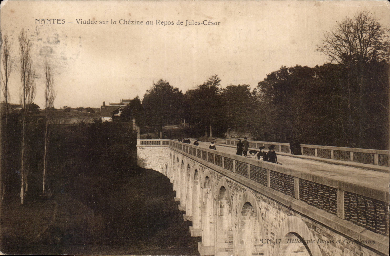 Nantes CPA Viadux on Chezine at rest of Jules CEsar