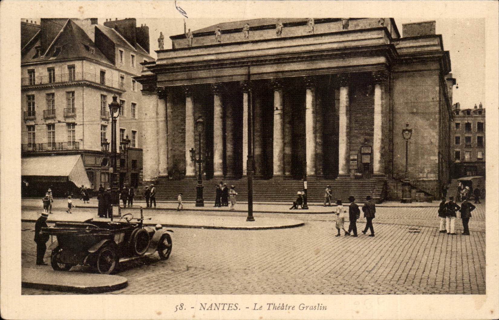 CPA Nantes the Graslin theater