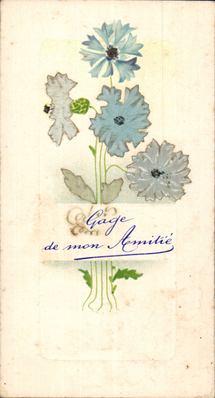 Blumen - Blumen - empfindliche Blumen - CPA