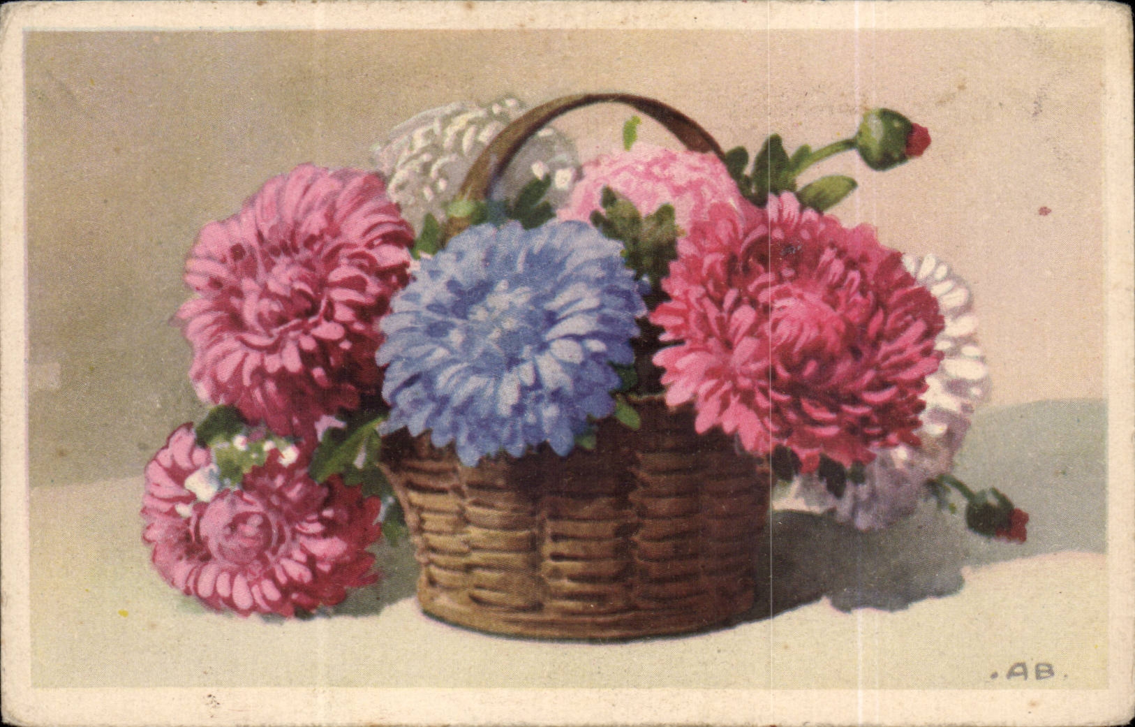 Blumen - Tennisschuh weg zum Stapeln Ganseblumchen - CPA