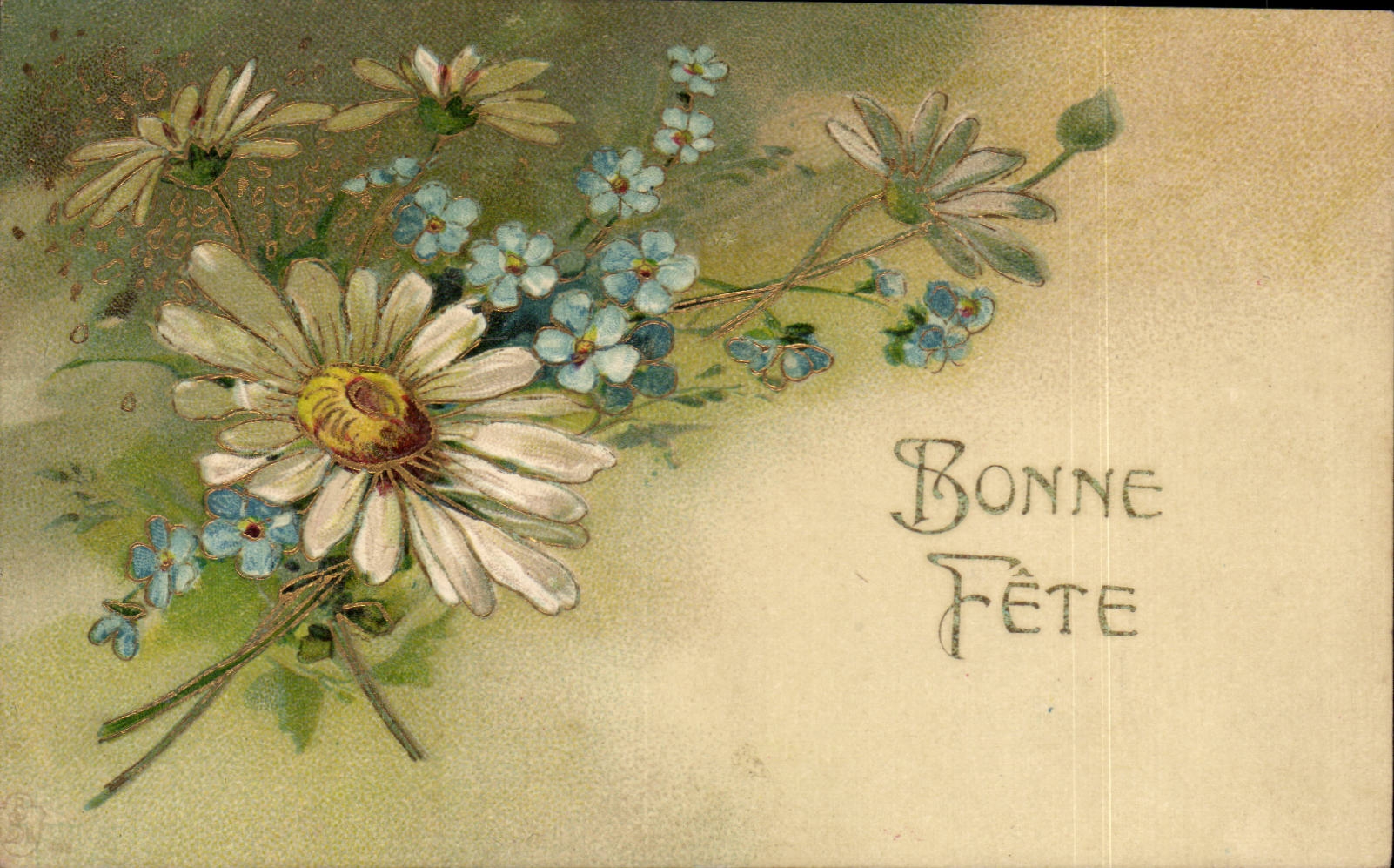 Blumen - Blumen - gutes Festival - CPA