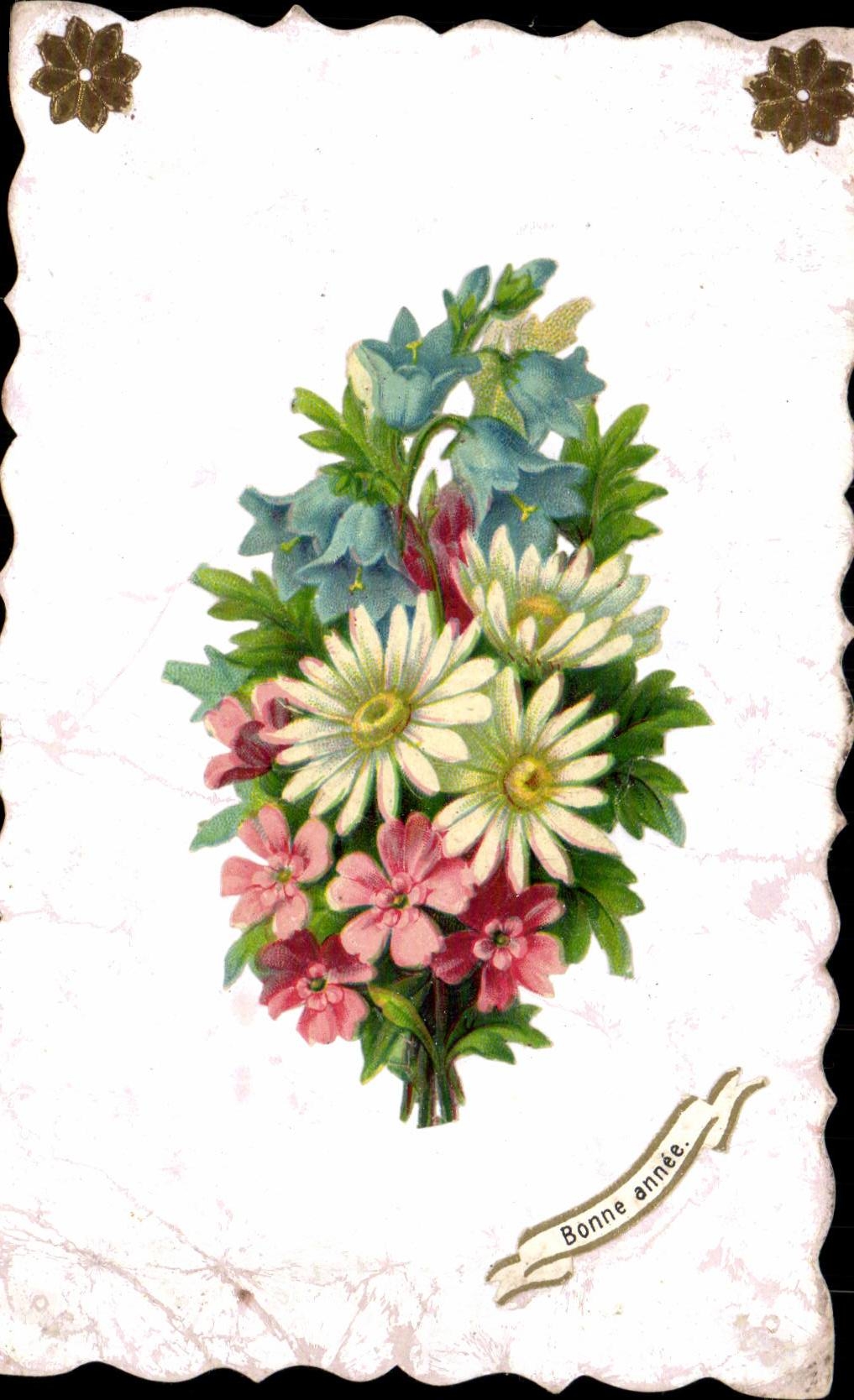 Blumen - Blumen - Blumenanordnung - CPA