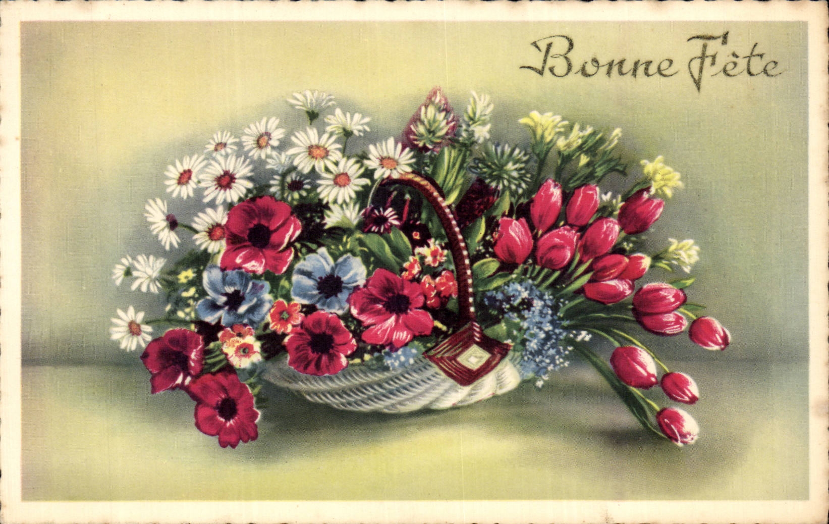 Blume - Blumen - Victorian - Tennisschuh weg von den Ganseblumchen - gutes Festival - CPA