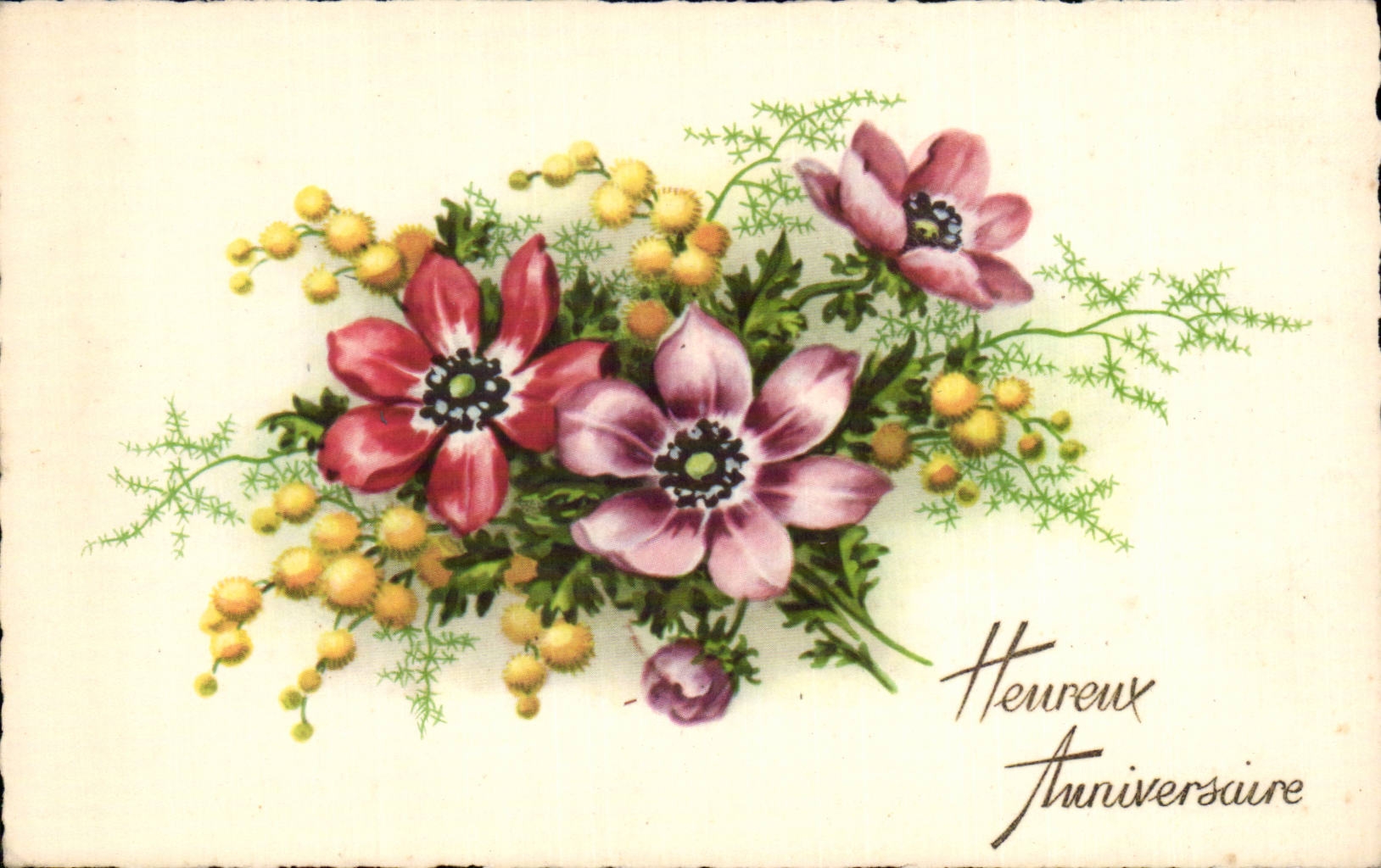 Blumen - Blumen - gelbe Blute - CPA