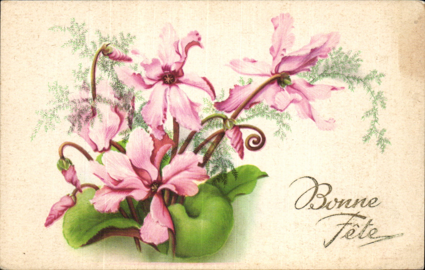 Blumen - hubsche Blumen - gutes Festival - CPA