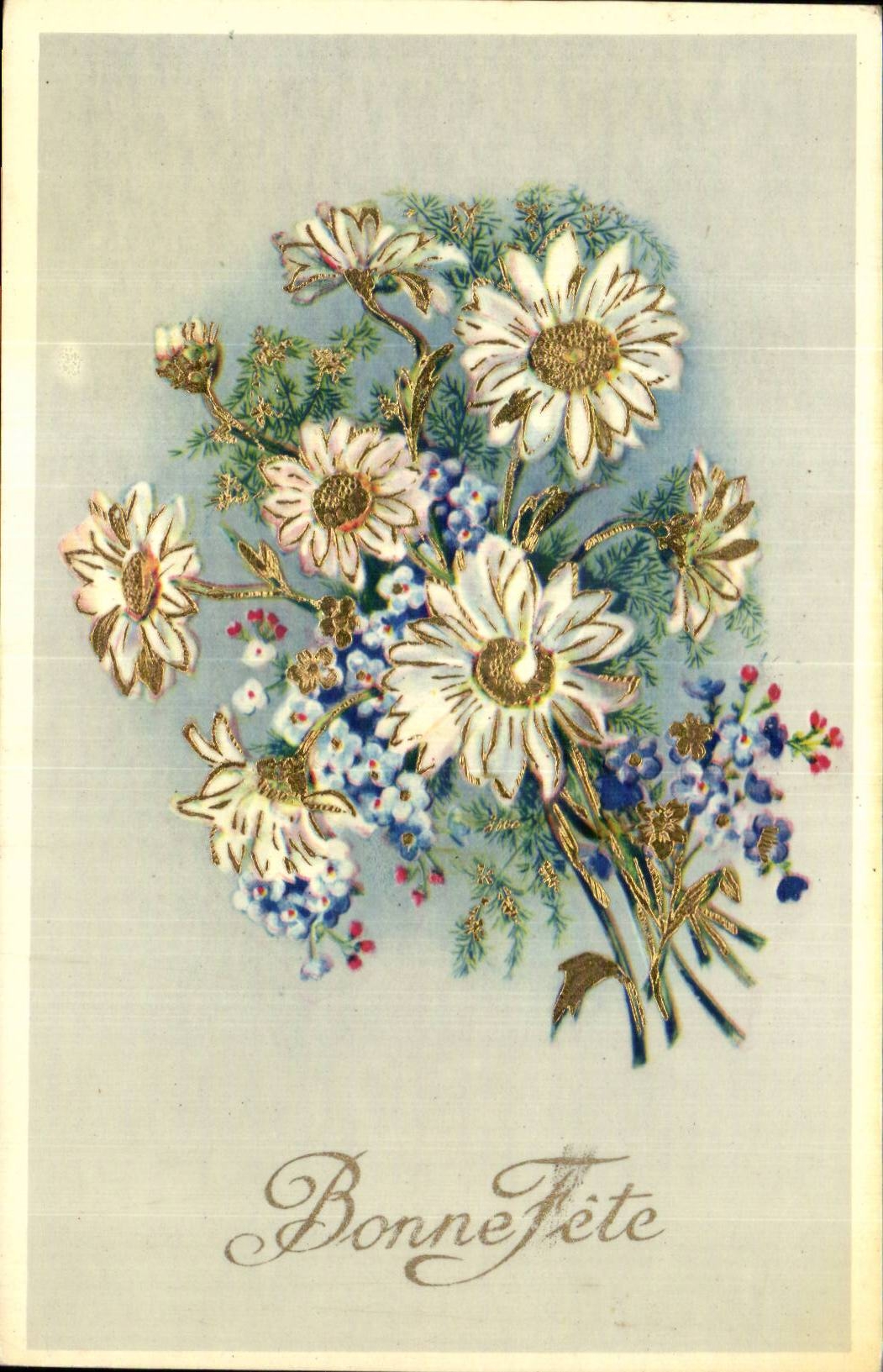 Blumen - Blumen - gutes Festival - CPA