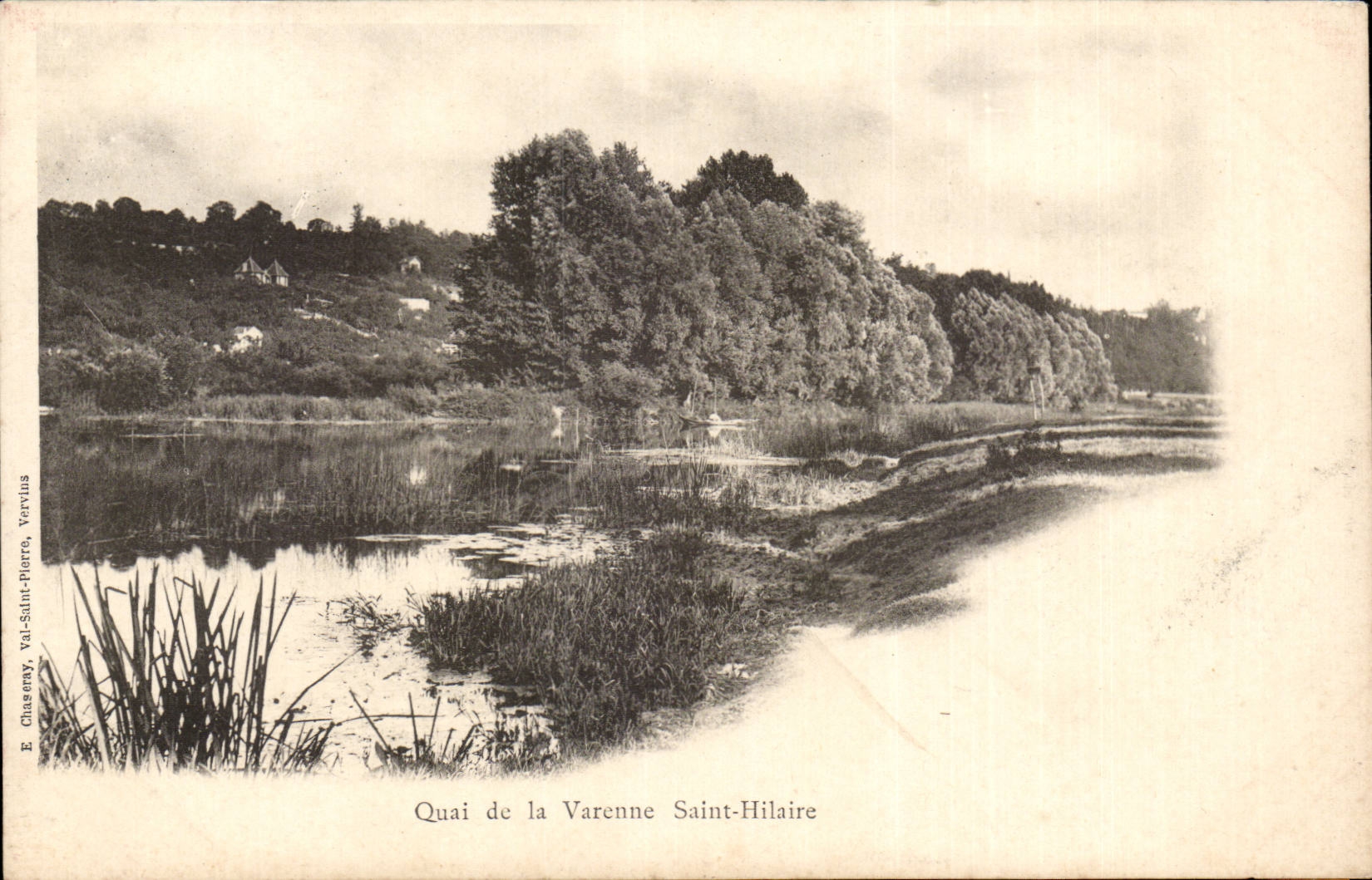 Saint Hilaire - Quay of the Game preserve - CPA