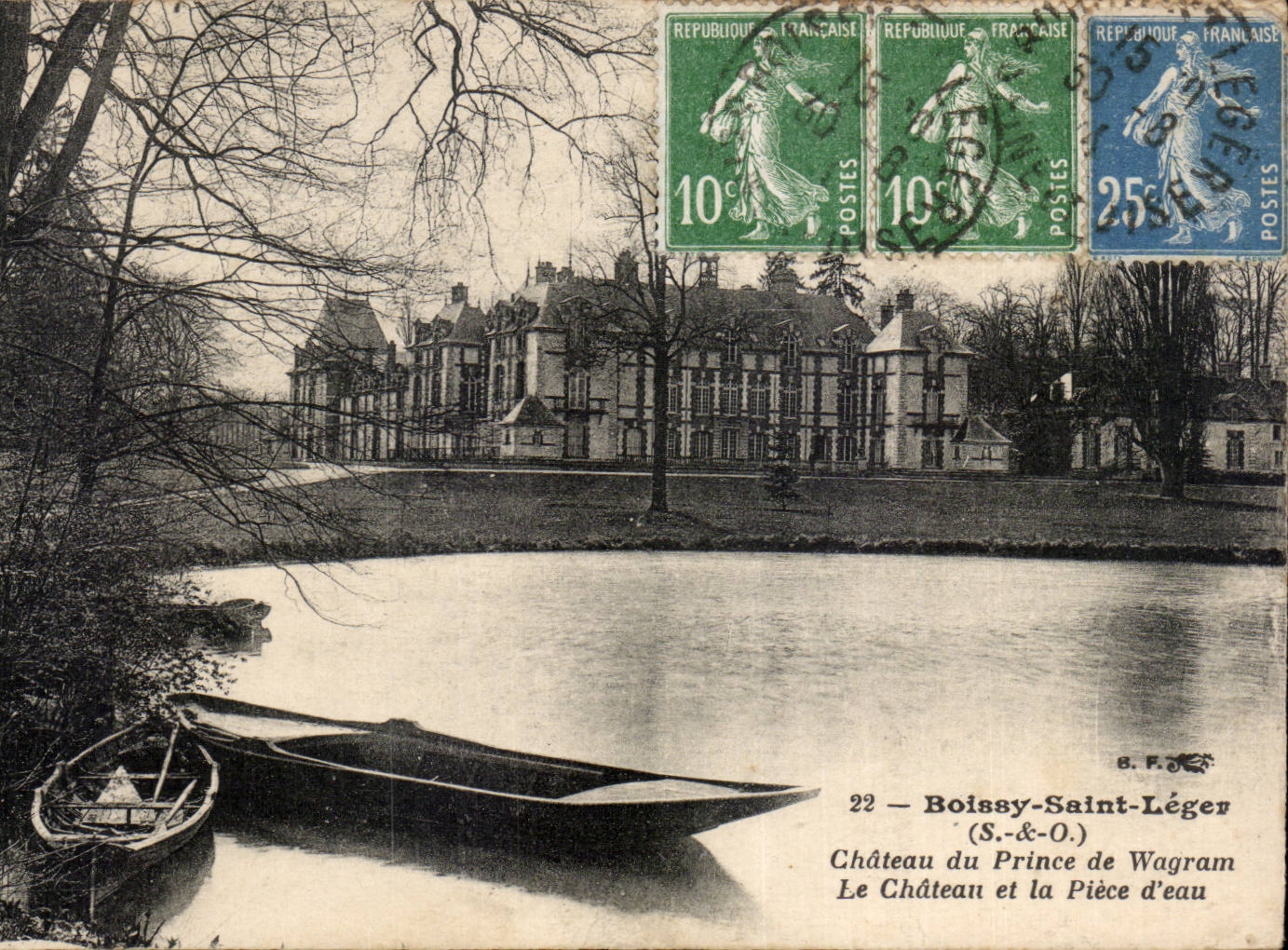 Boissy Saint Light - Castle of Prince de Wagram - CPA