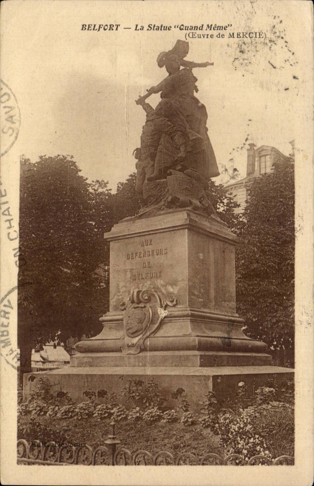 Belfort - Statue Nevertheless the CPA