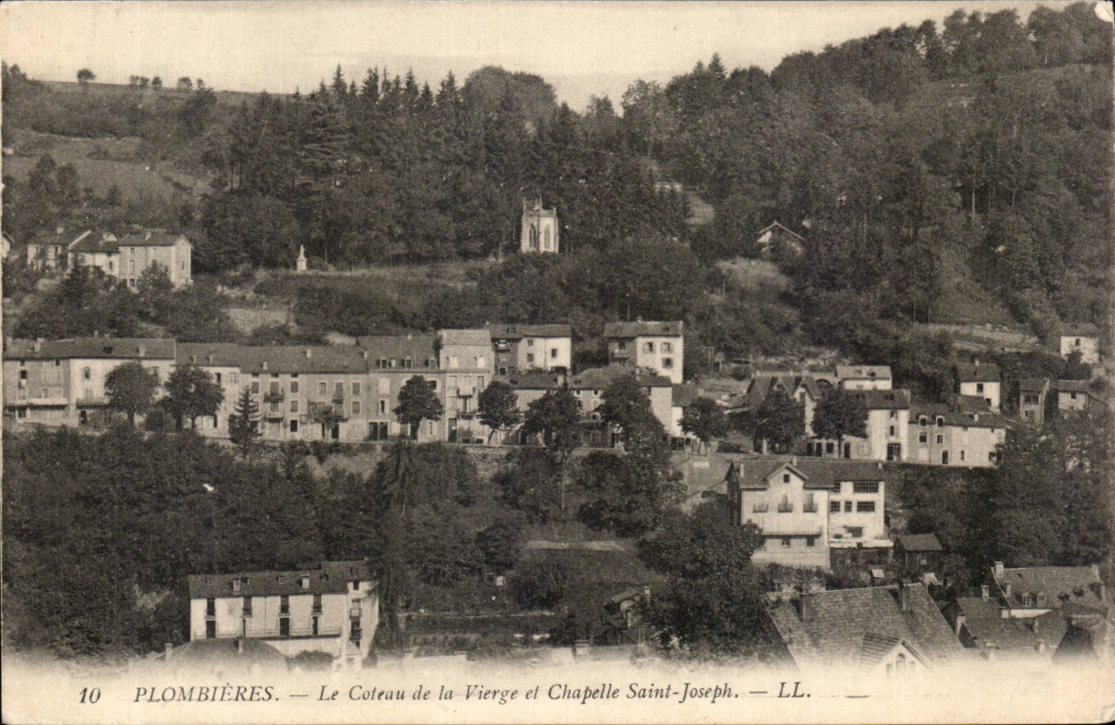 Plombieres les Bains - die Steigung der Jungfrau - Wolbung Saint Joseph - CPA