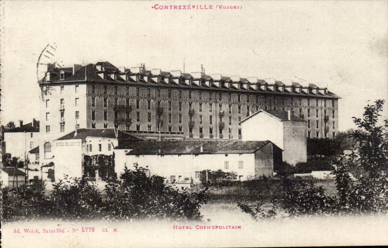 Contrexeville - Cosmopolitain Host - CPA