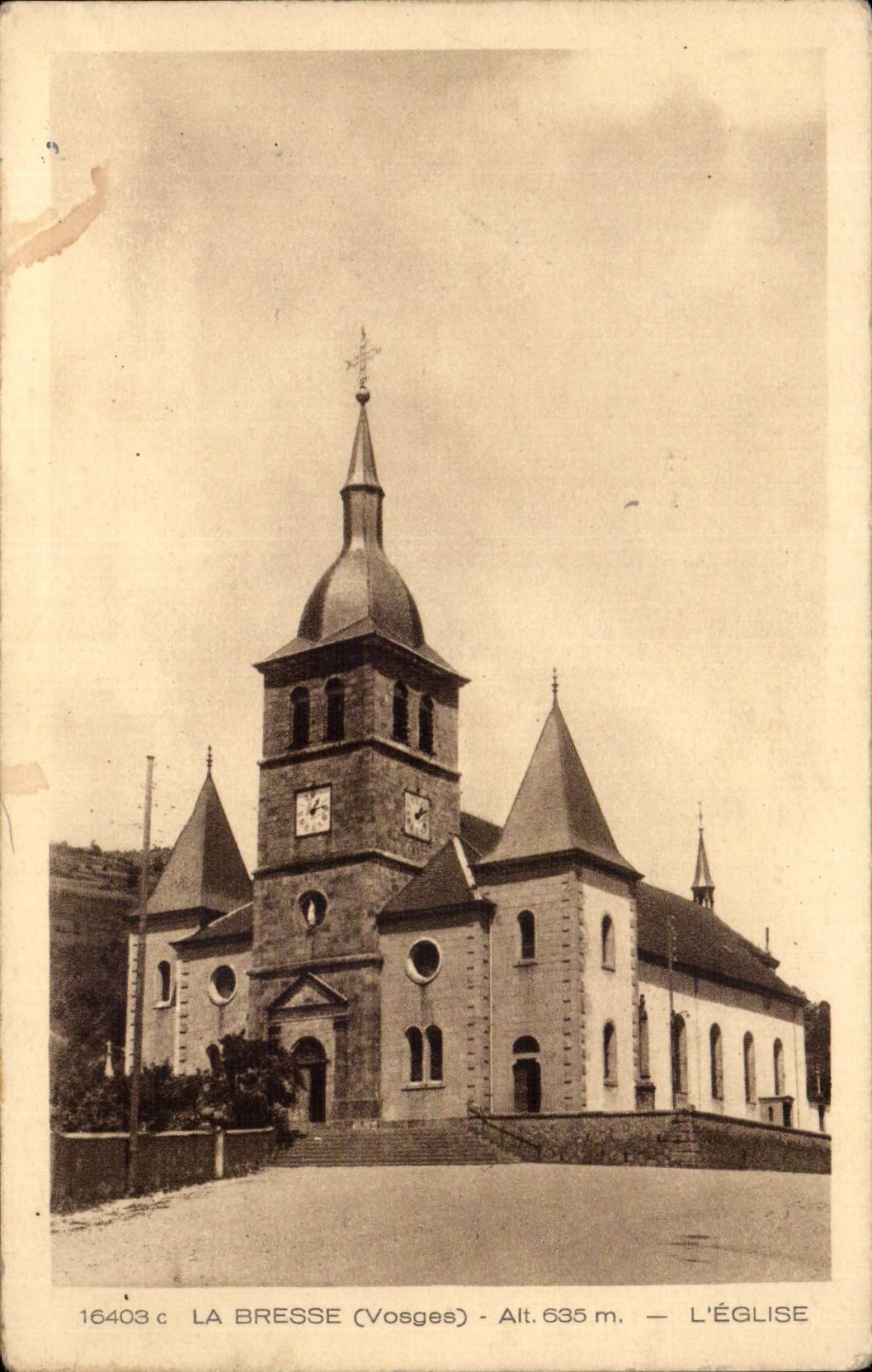 The Bresse - the Church - CPA