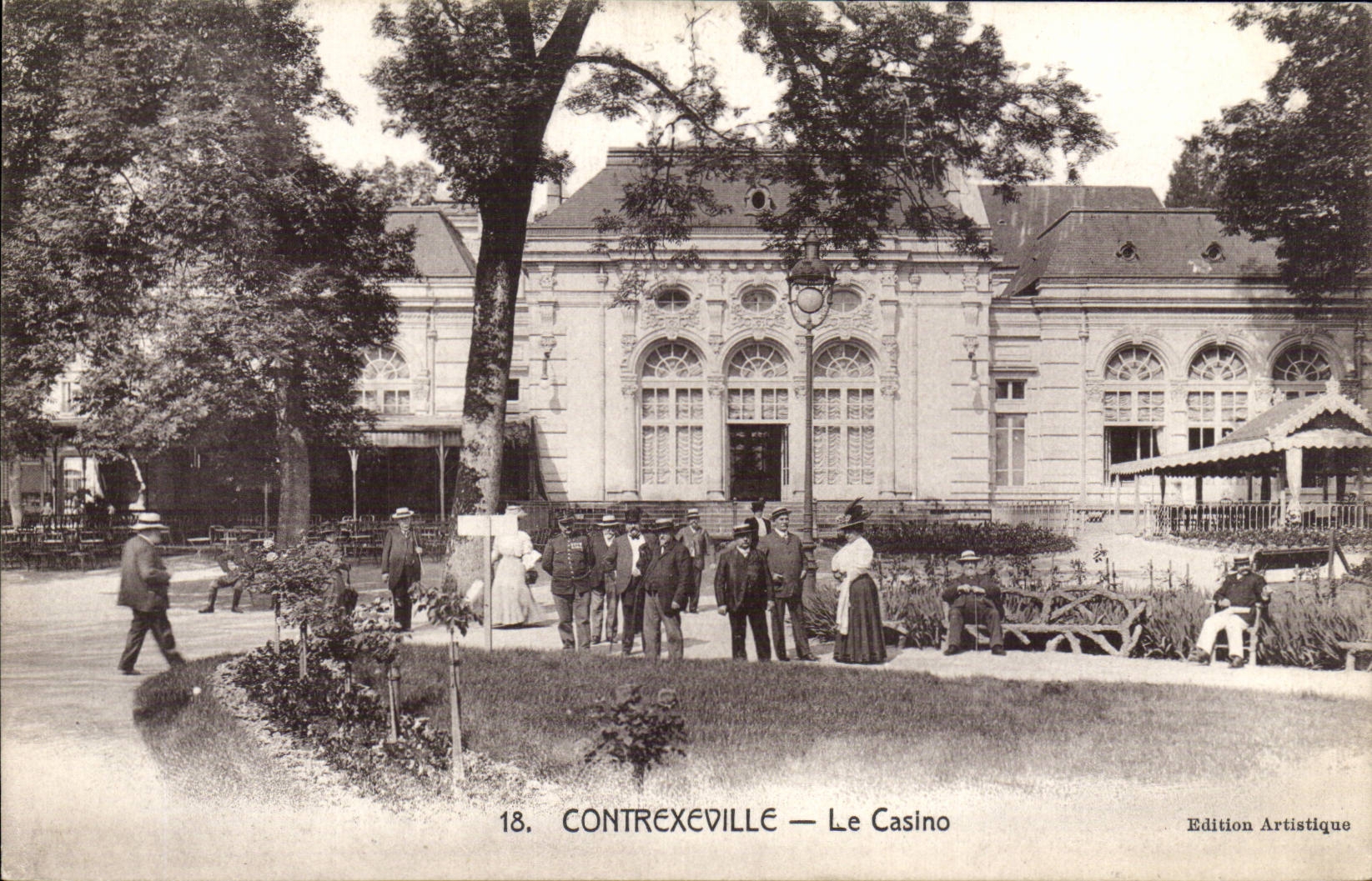 Contrexeville - the Casino - CPA