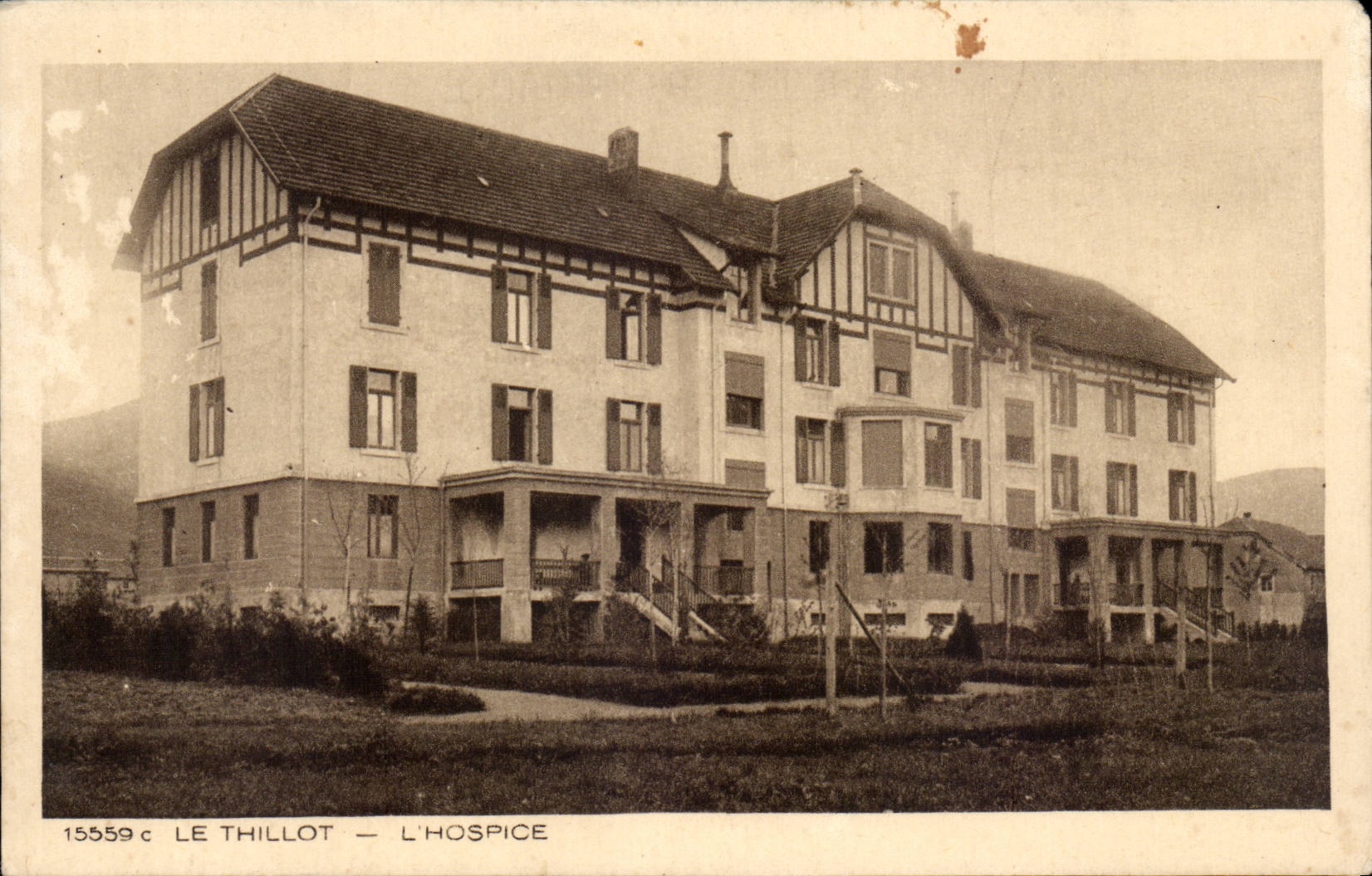 Thillot - the Old people's home - CPA