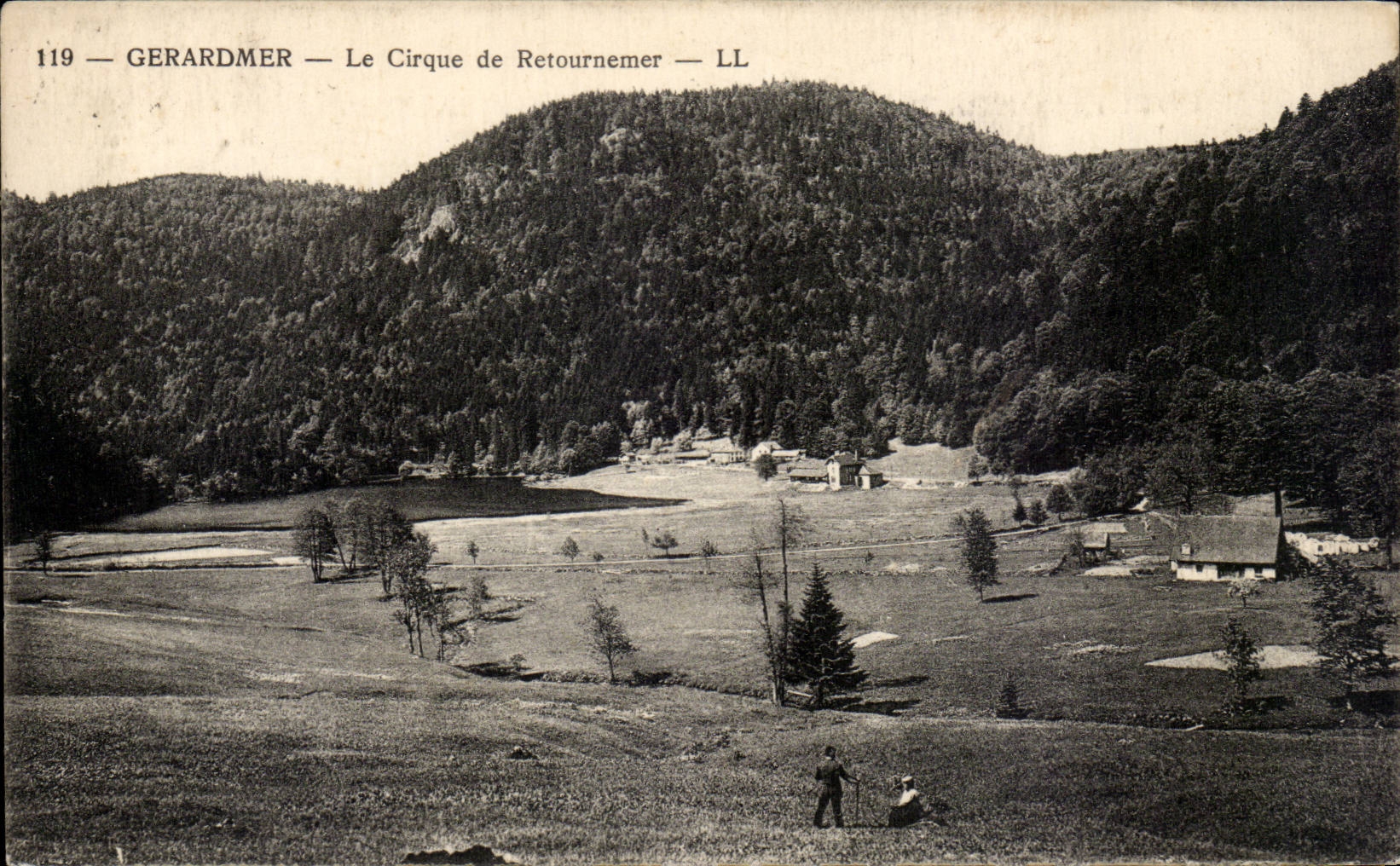 Gerardmer - the Circus of Retournemer - CPA