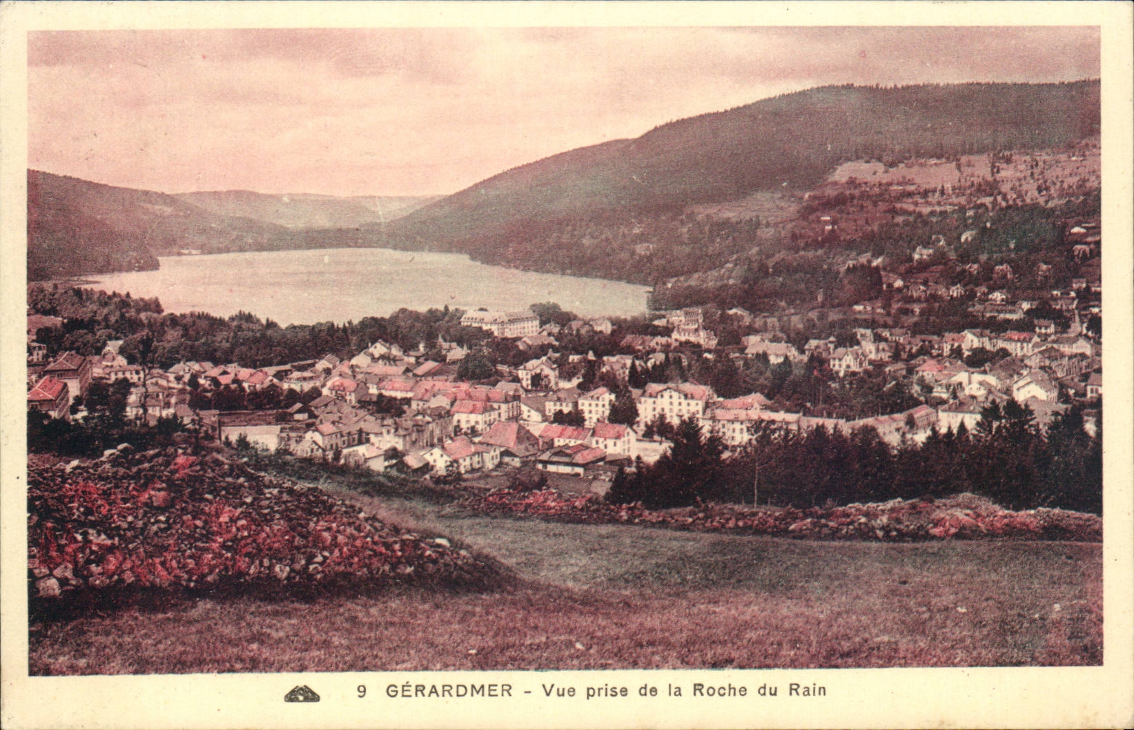 Gerardmer - Seen from of the Rock - CPA