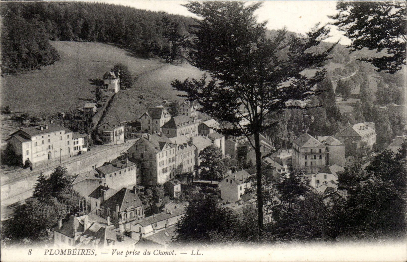 Plombieres - Seen from of Chonot - CPA
