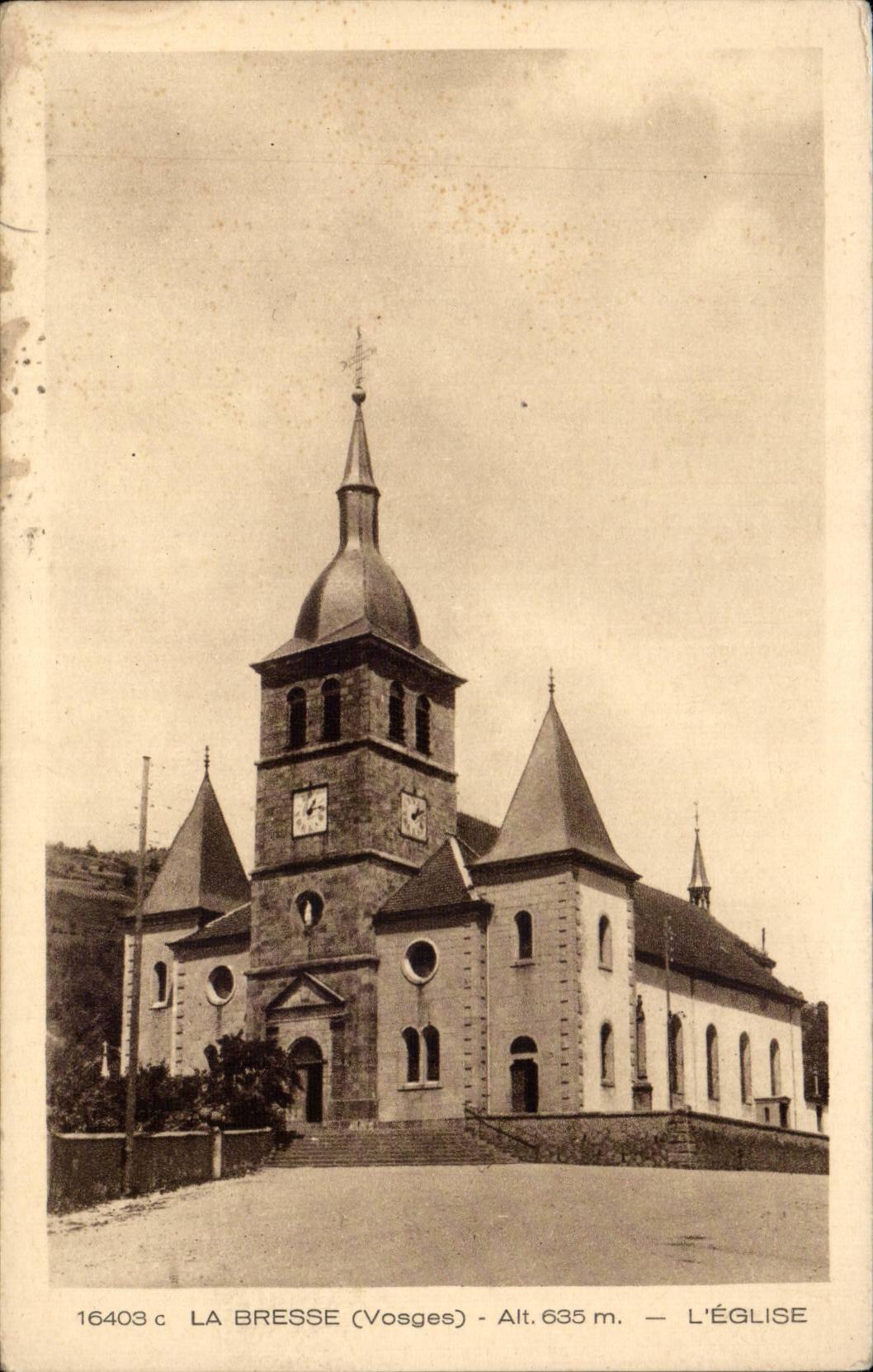 The Bresse - the Church - CPA