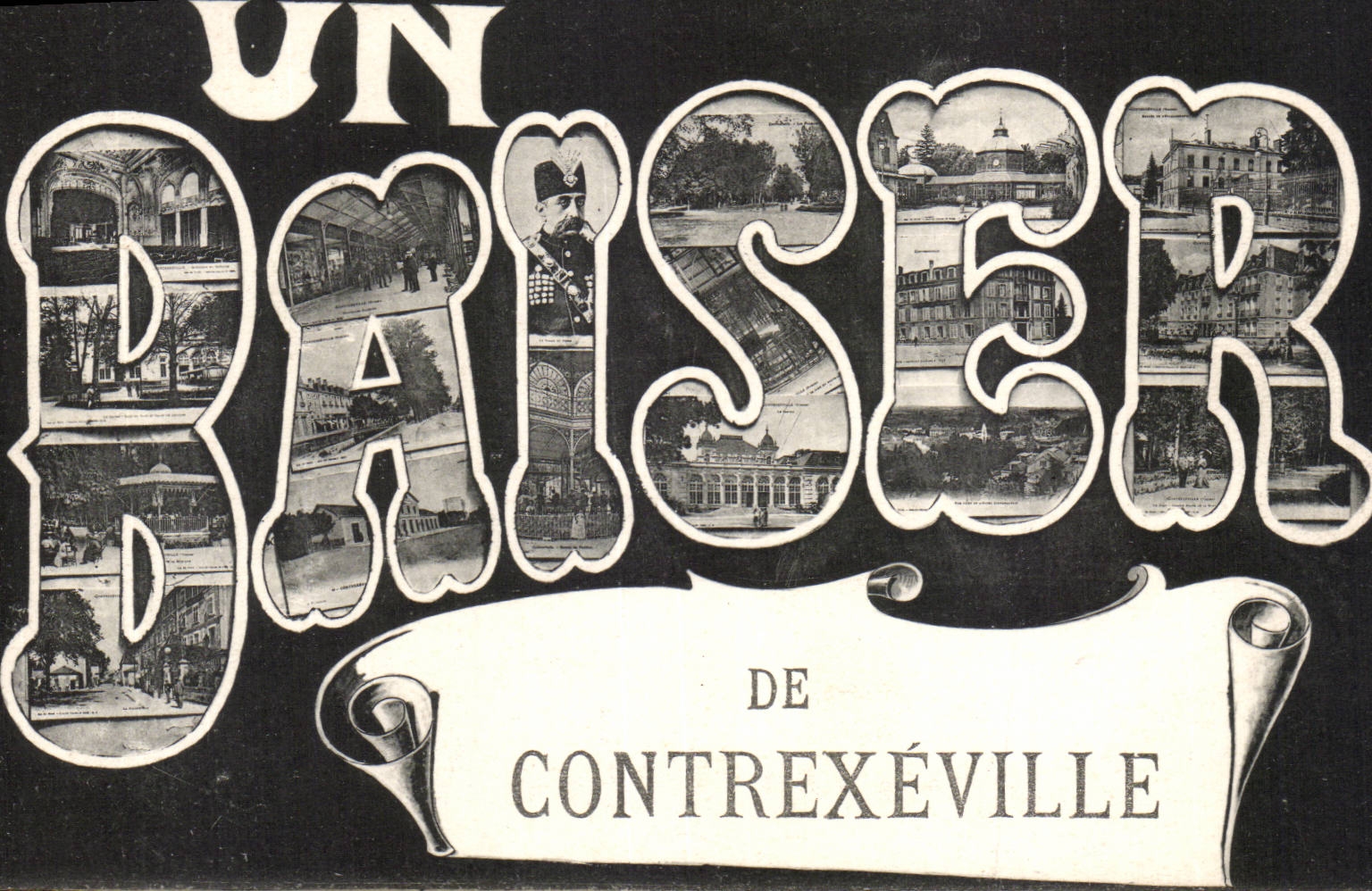 Contrexeville - a Kiss - Souvenir - CPA