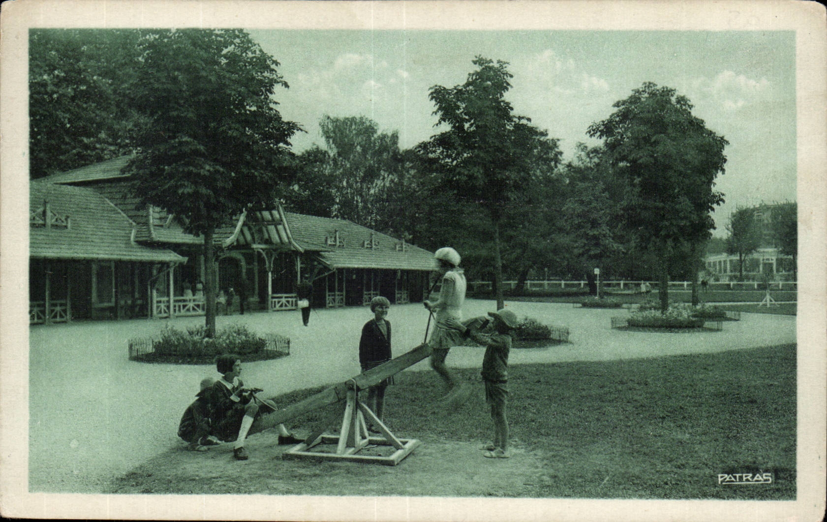 Vittel - the Park of the Children - CPA