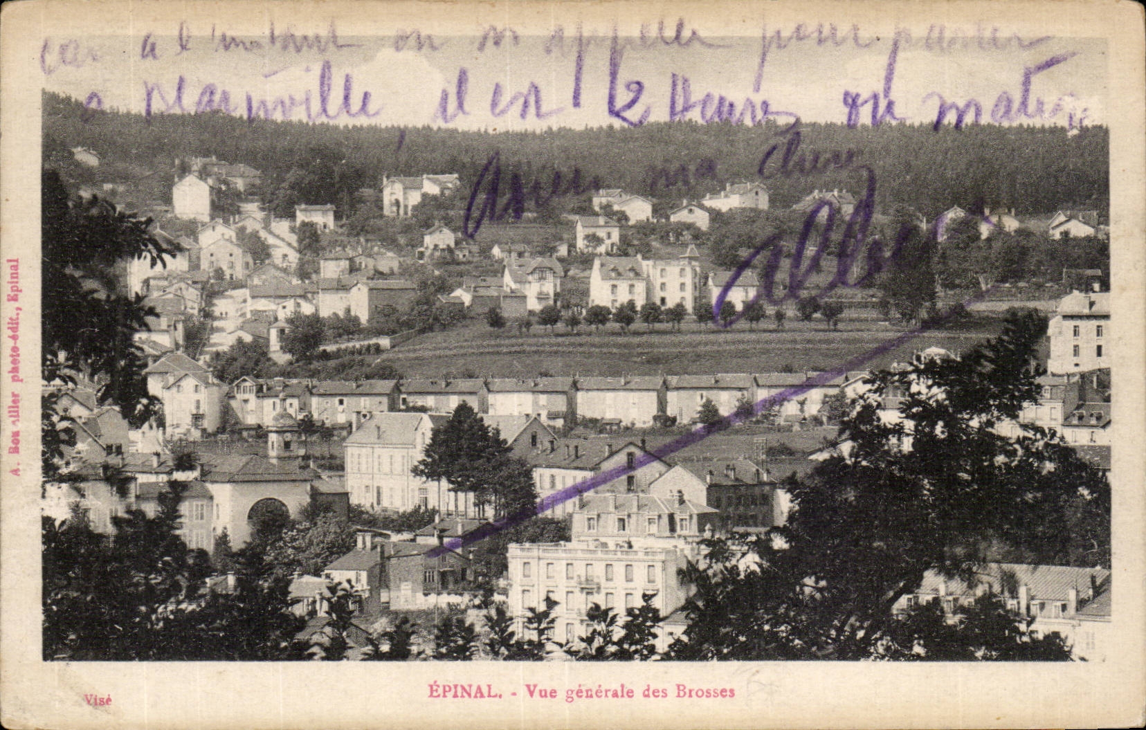 Epinal - View of the Brushes - CPA