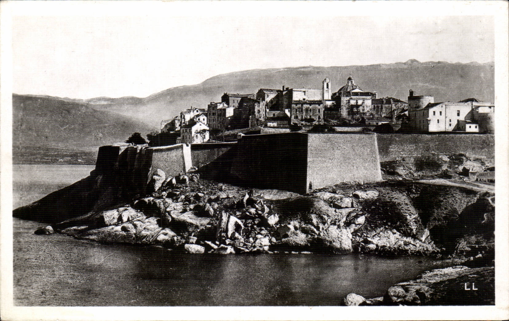 Corsica - High Corsica - Corsica - Calvi - Walls of the high city - CPA