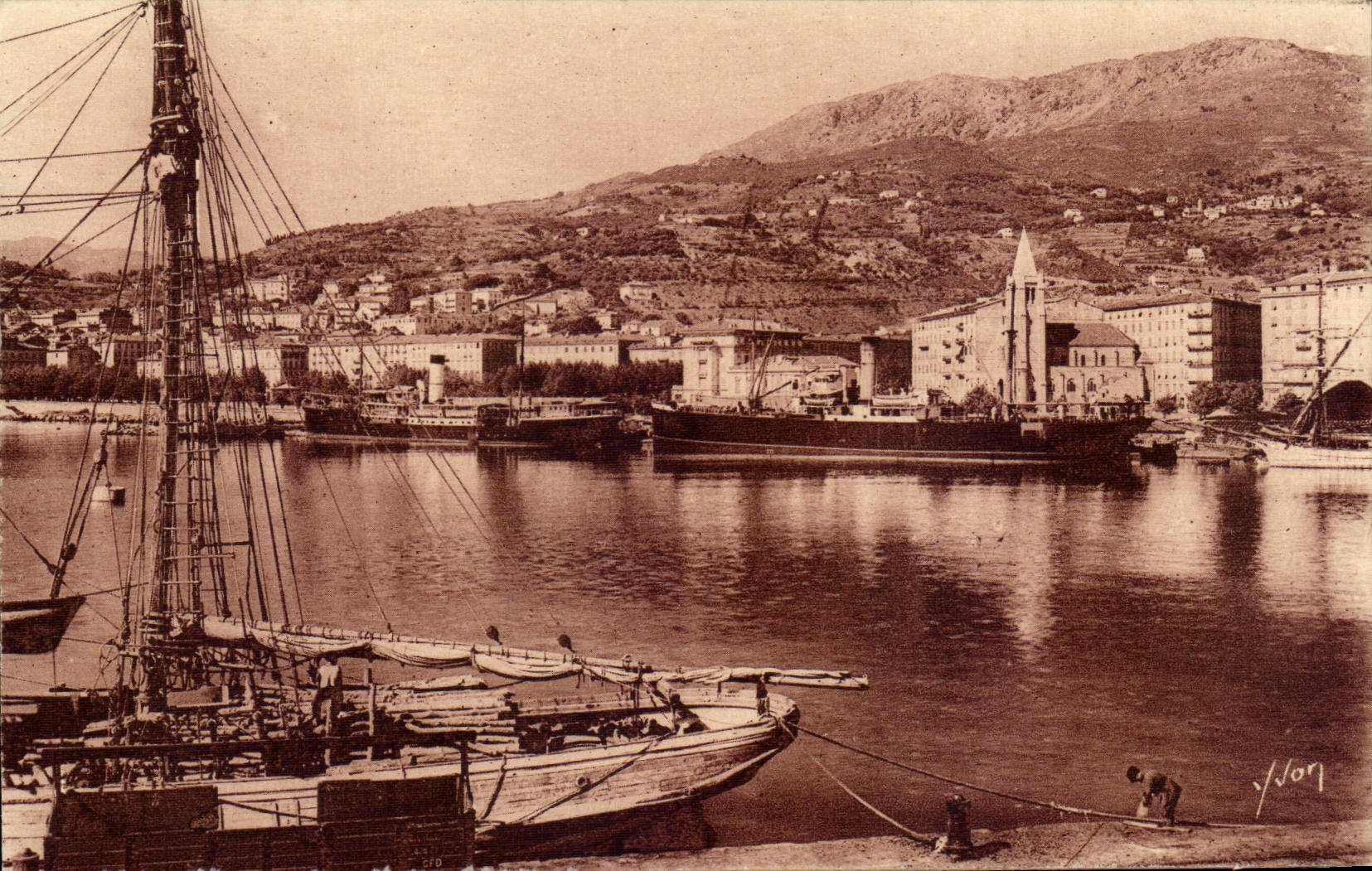 Corsica - High Corsica - Corsica - Bastia - Corsica - the New Port - Yvon - CPA