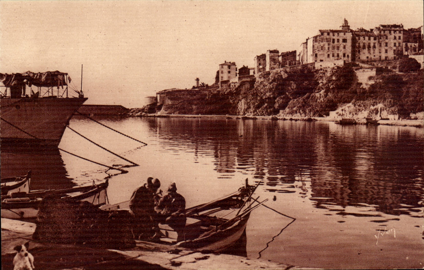 Corsica - High Corsica - Corsica - Bastia - Corsica - Entering of the Old Port - Yvon - sinning CPA