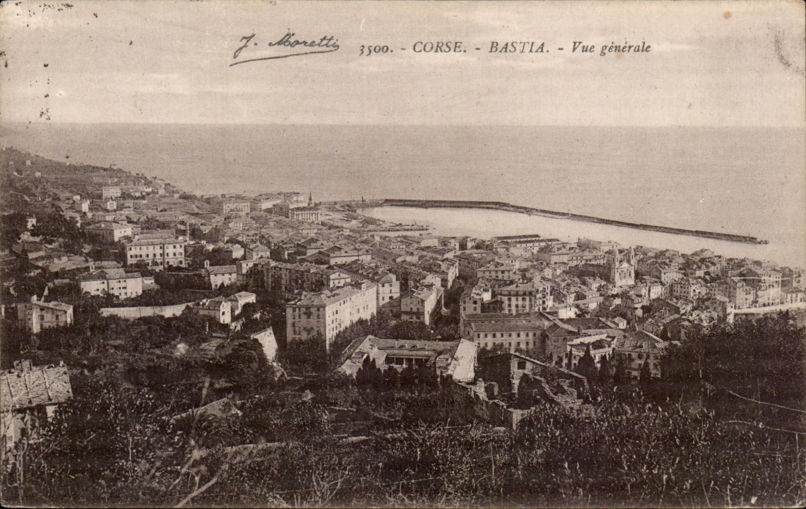 Corsica - High Corsica - Corsica - Bastia - View - CPA