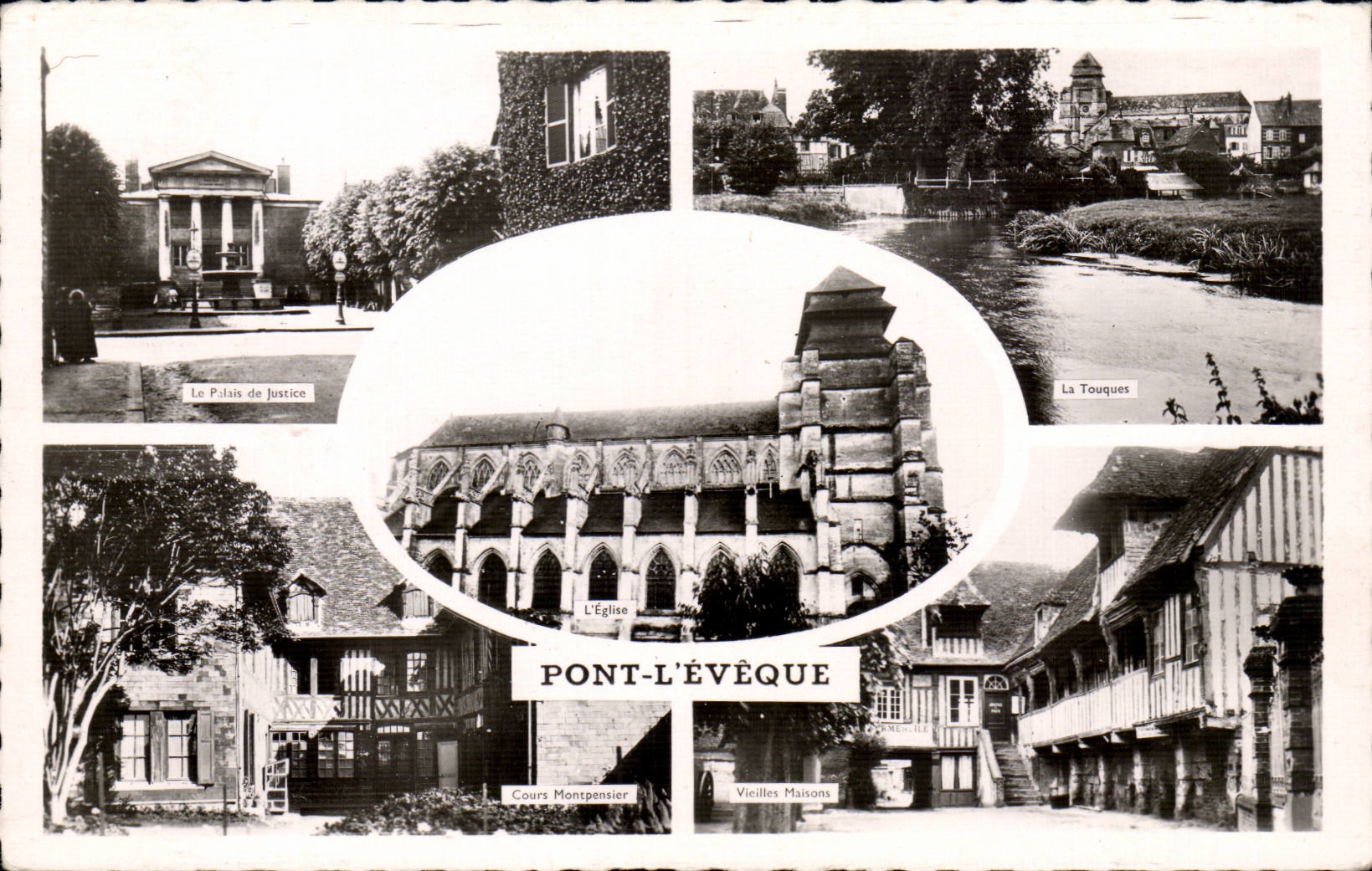 Pont L'Eveche - Souvenir - Normandy - CPA