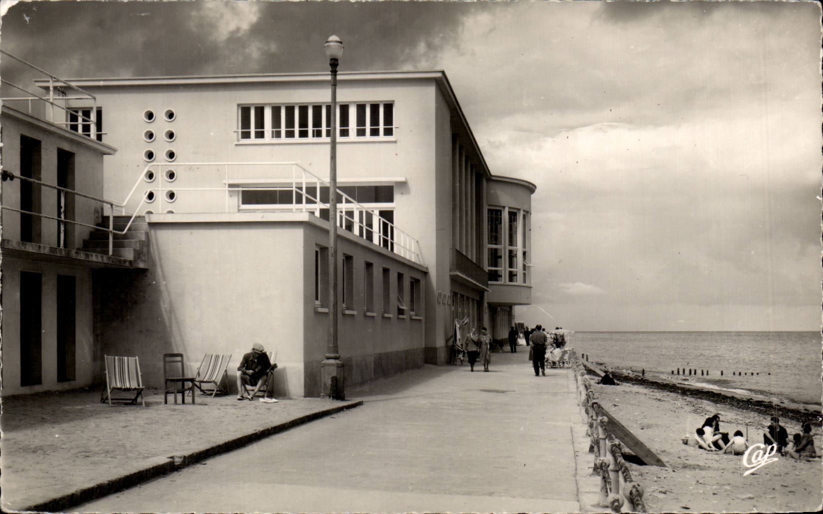 CPSM Luc auf Meer das Kasino