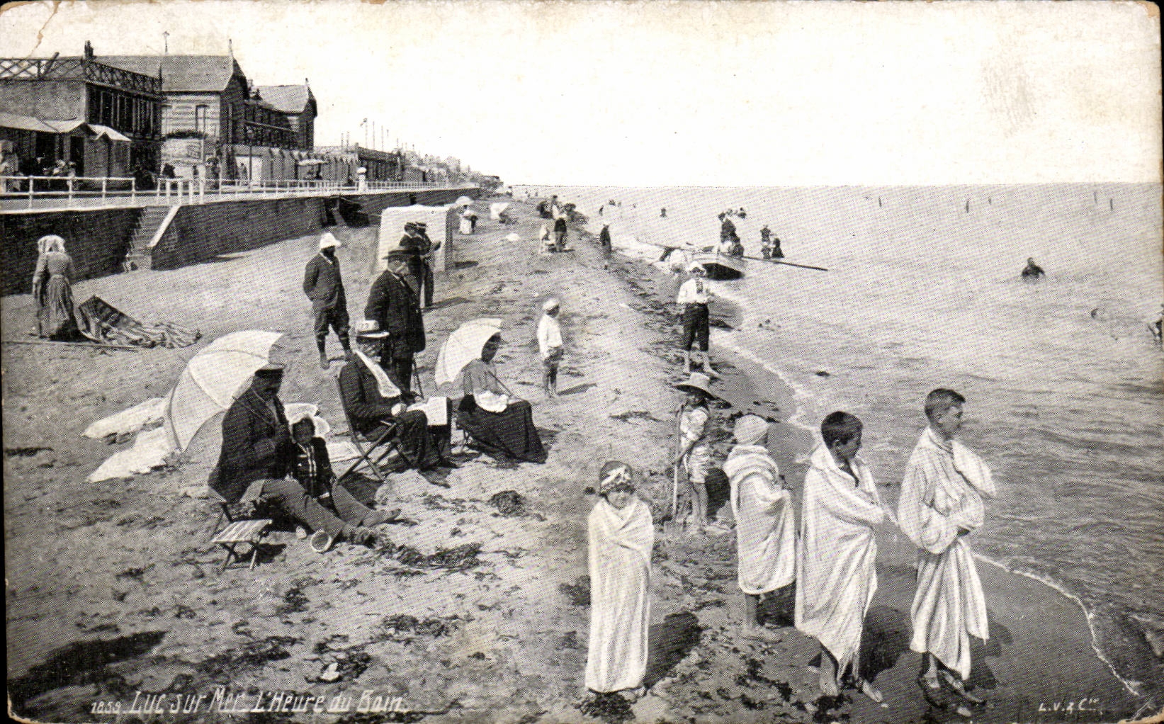 CPA Luc auf Meer die Stunde des Bades