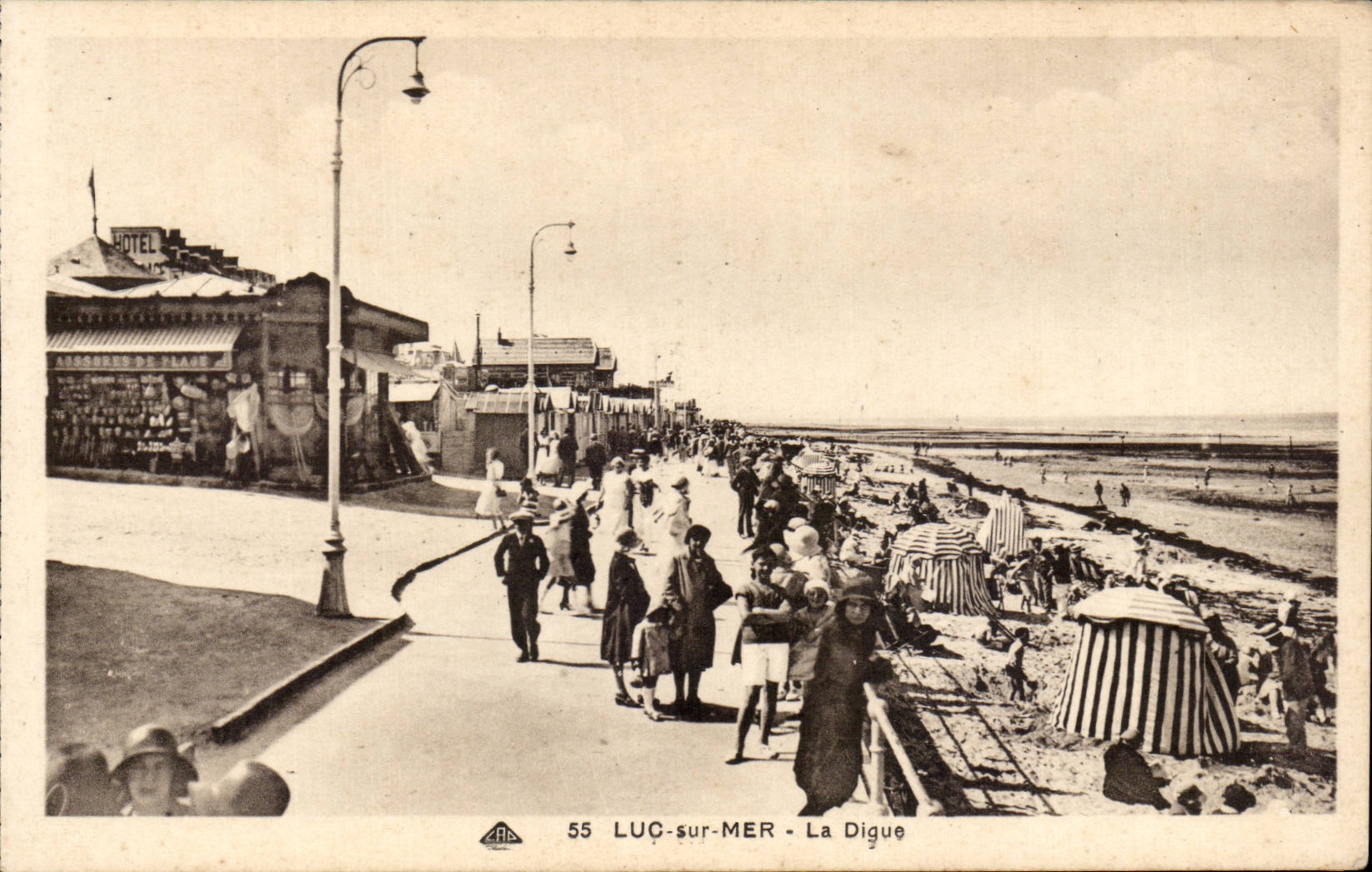 CPA Luc auf Meer die Verdammung