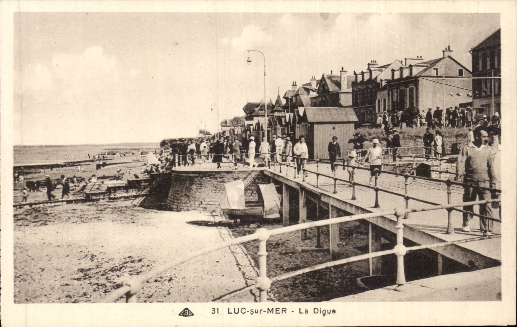 CPA Luc auf Meer die Verdammung