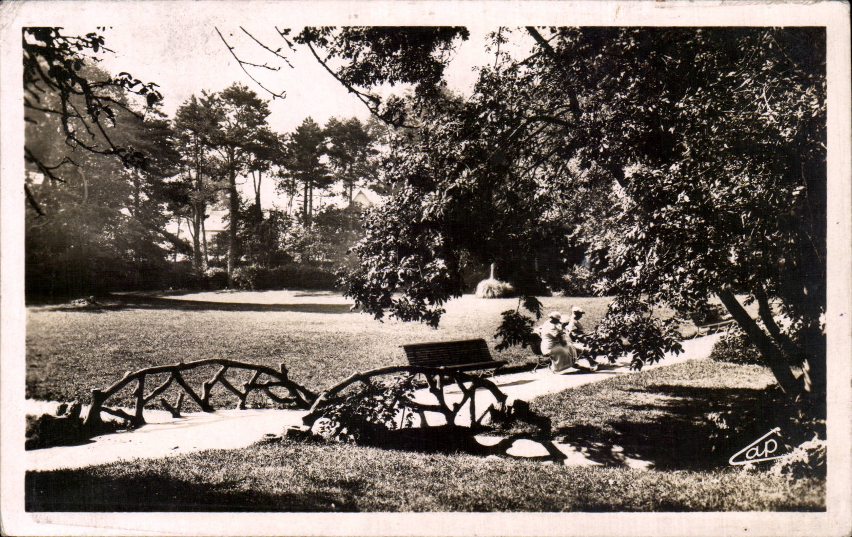 CPA Luc auf Seepark des Rathauses