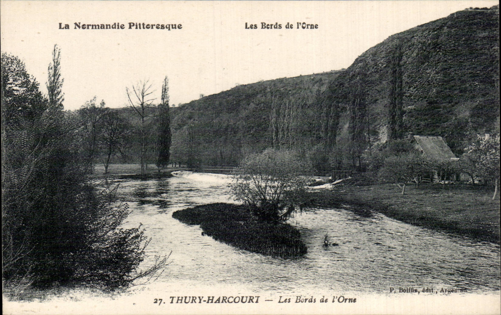 CPA Thury Harcourt edges of the flowering ash