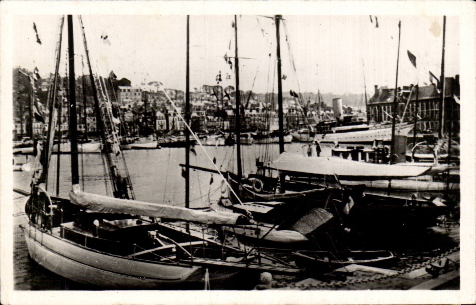 CPSM Deauville gebluhter Strand das neue Bassin