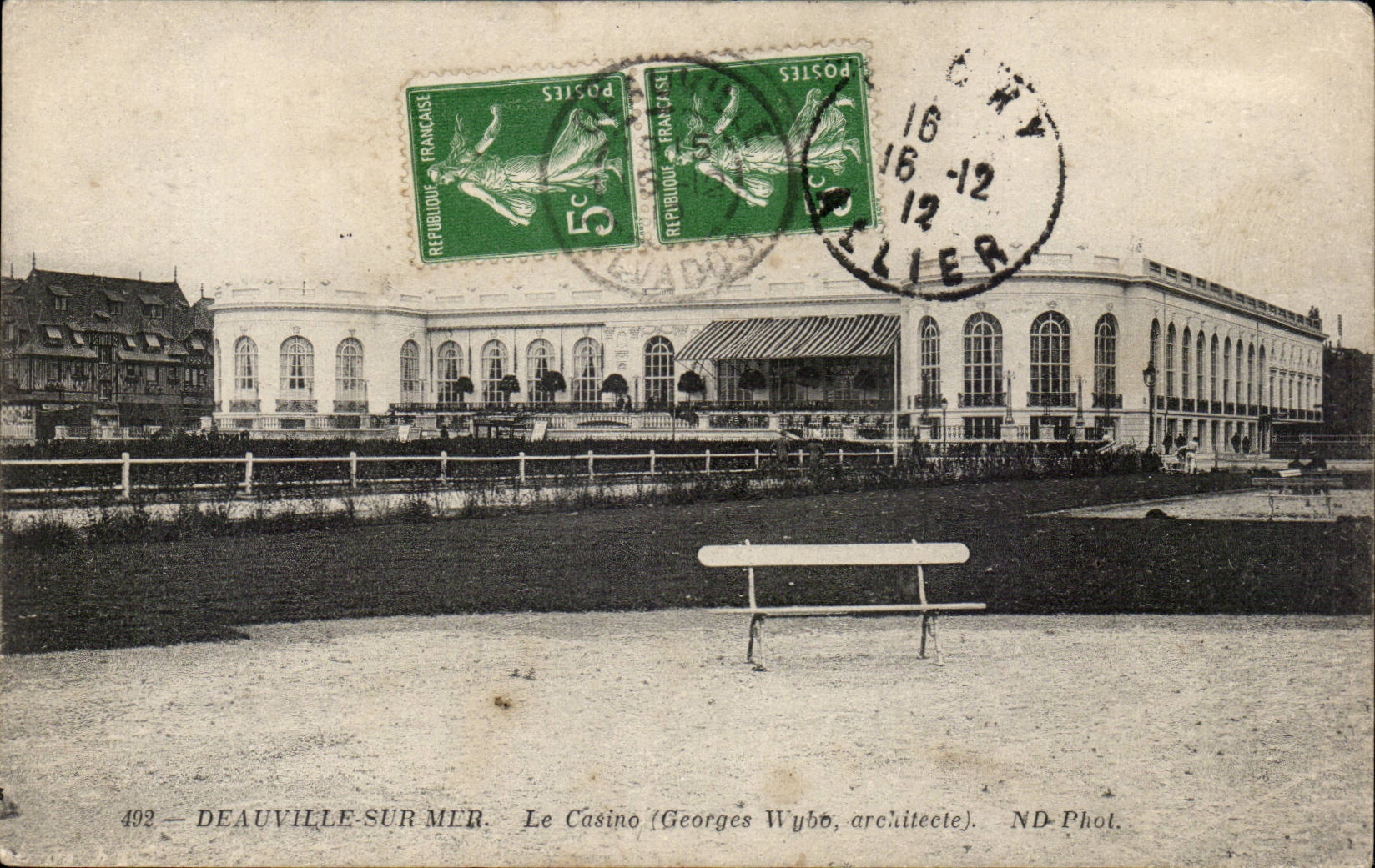 Deauville - das Kasino - CPA