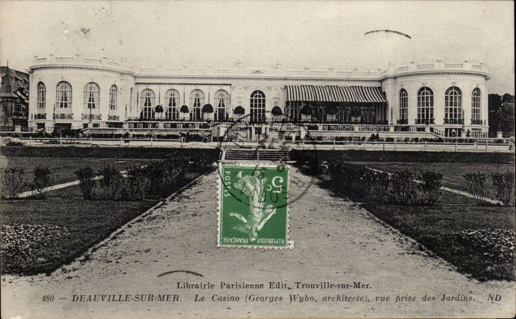 Deauville - das Kasino - CPA