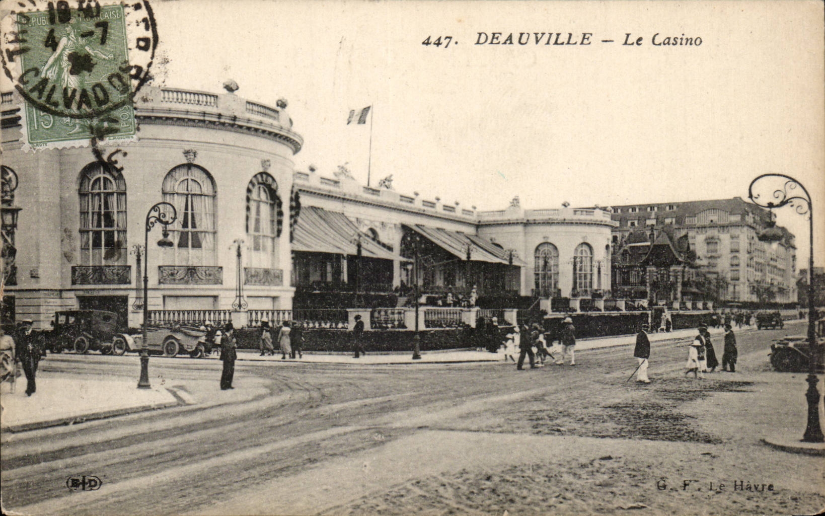 Deauville - das Kasino - CPA