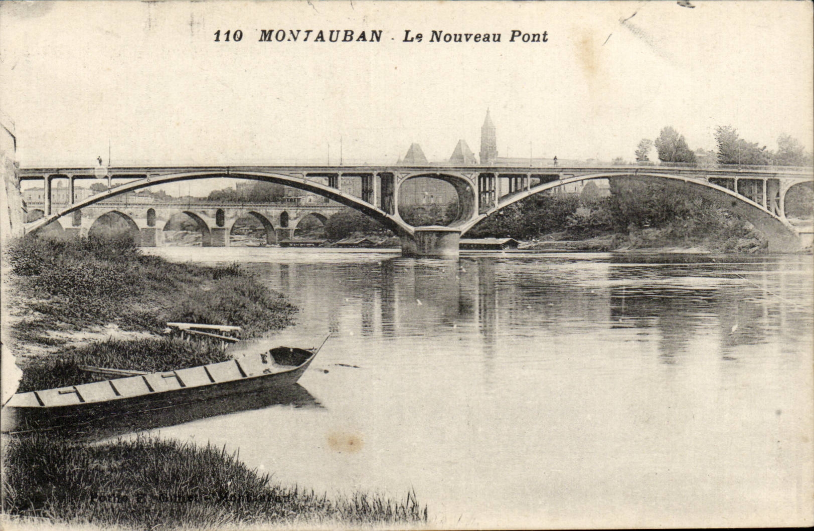 Montauban - the New Bridge - CPA