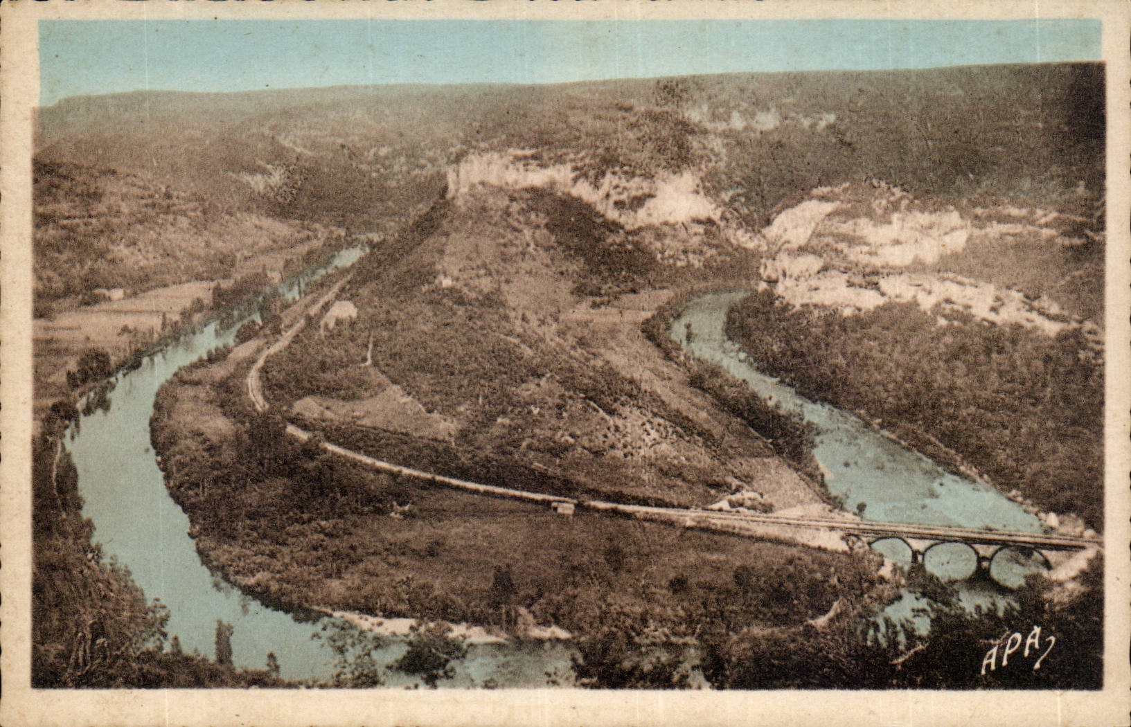 Saint Antonin Noble Val - Les Contours de l'Averyron - CPA
