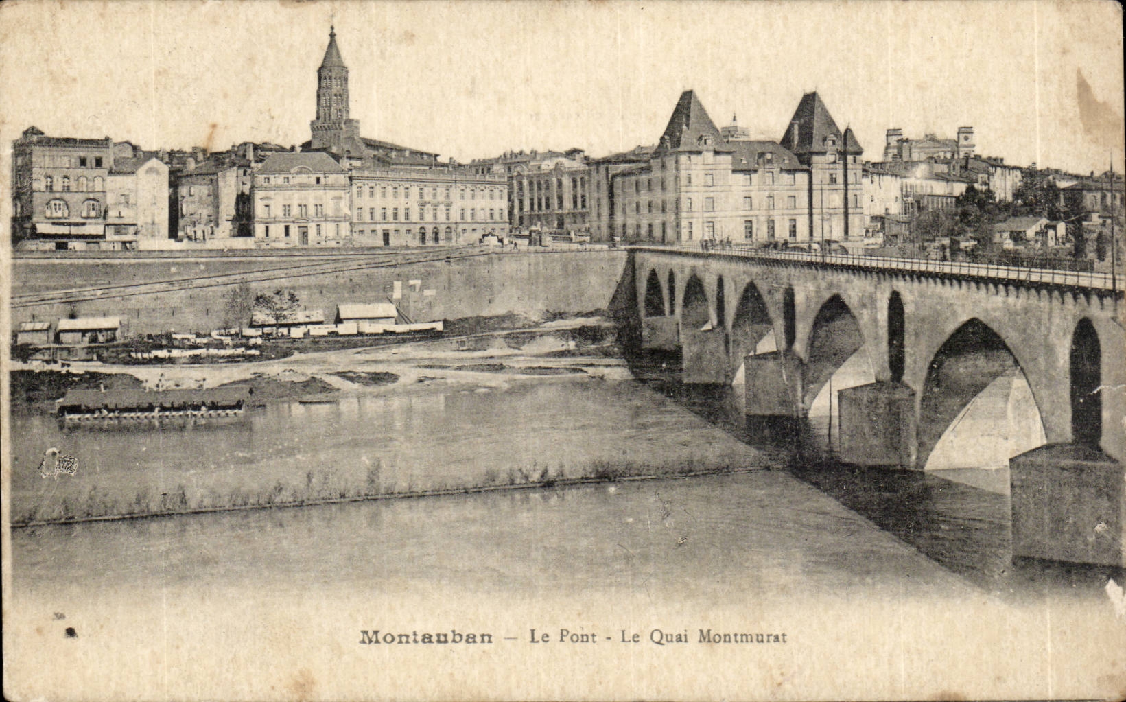Montauban - the Bridge - CPA