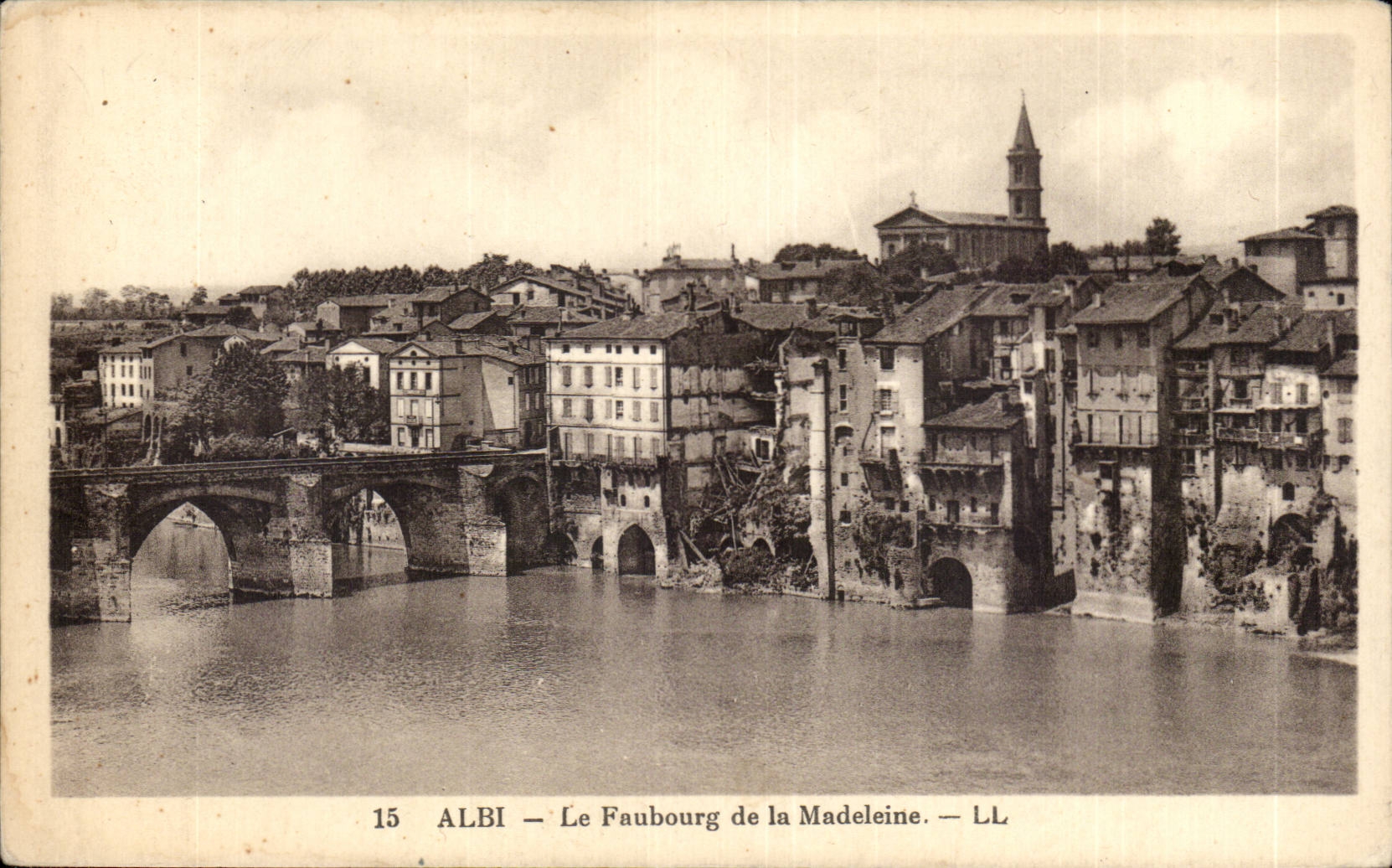 Albi der Vorort des Madeleine - CPA