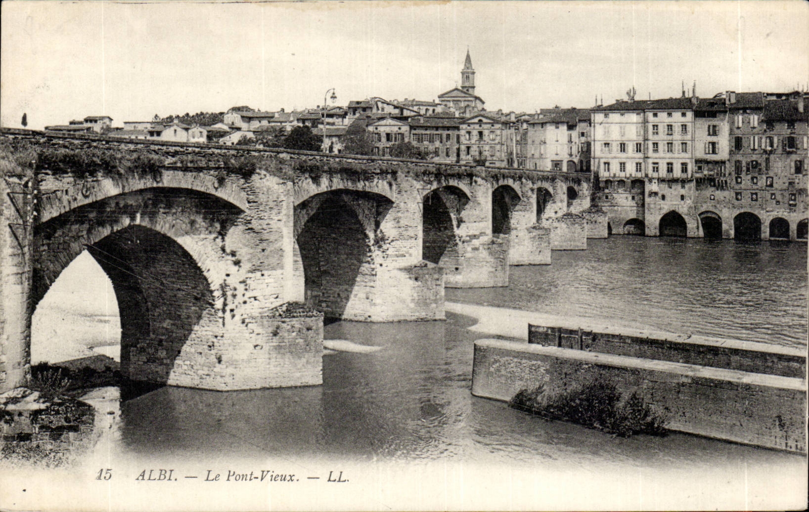 Albi - die alte Brucke - CPA
